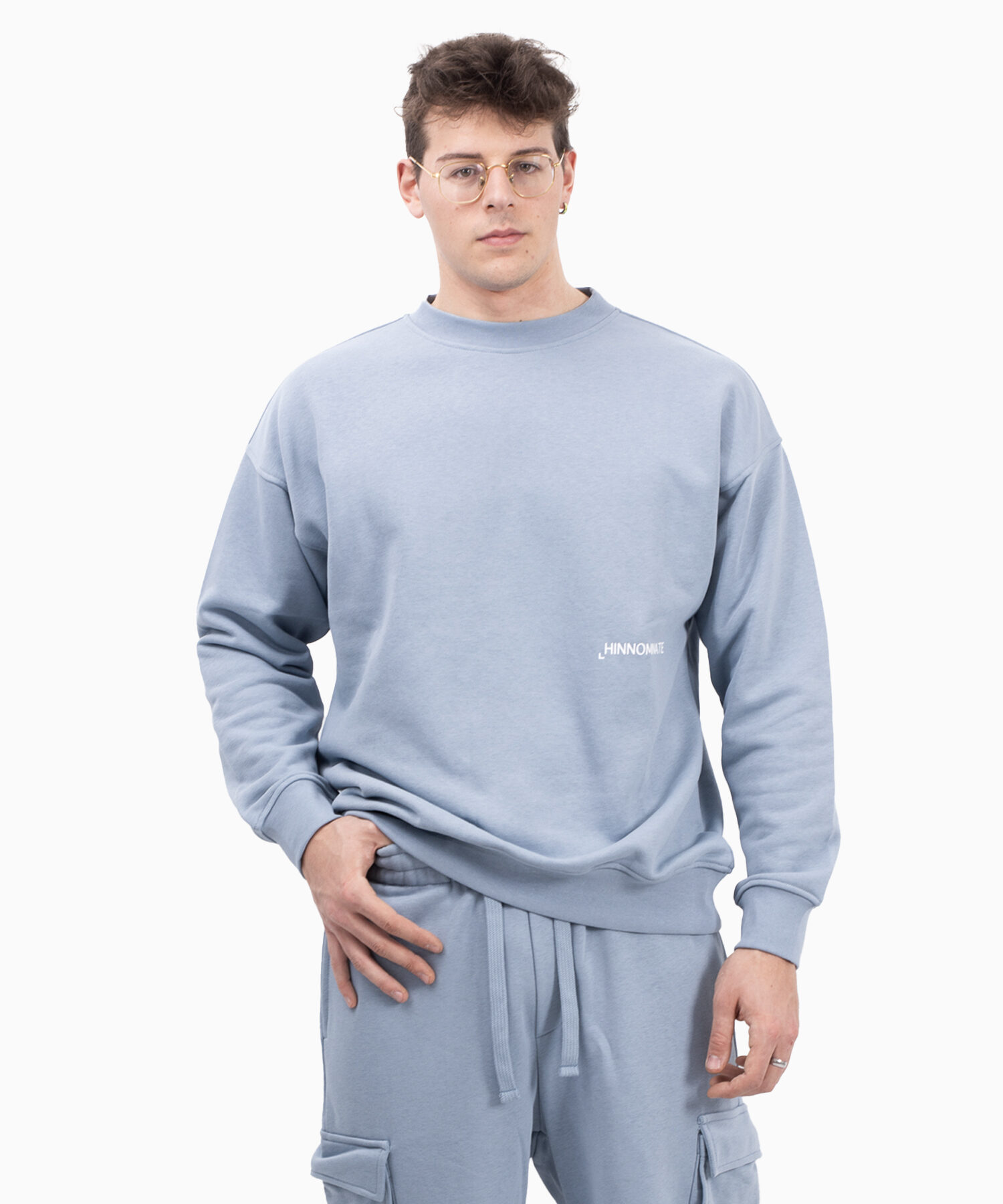 FELPA Azzurro Polvere - Hinnominate