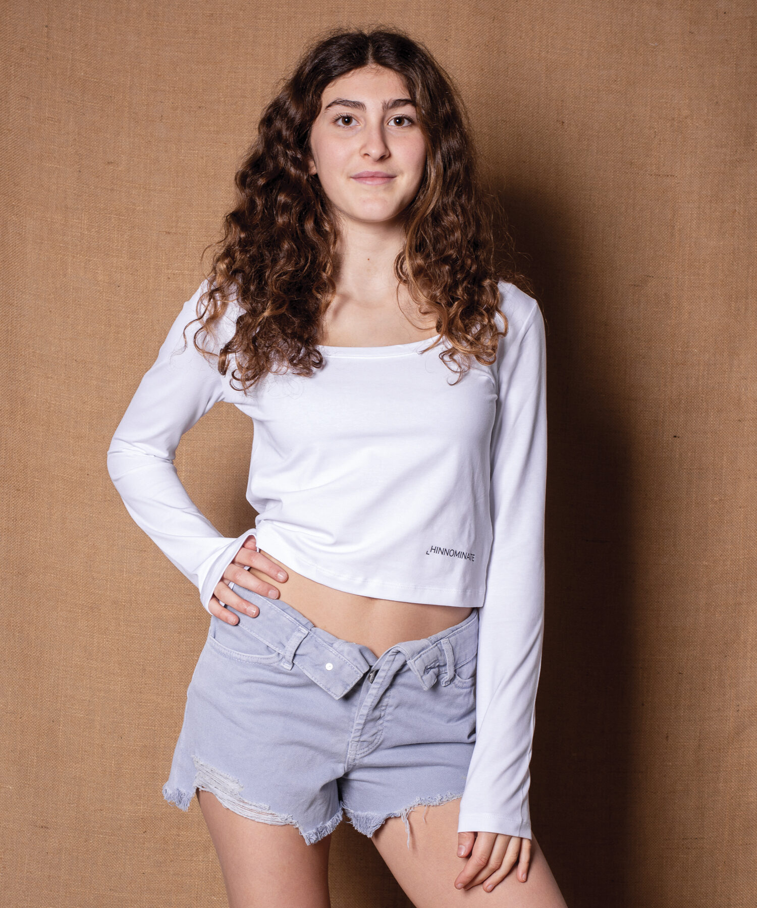 CROP TOP Bianco - Hinnominate