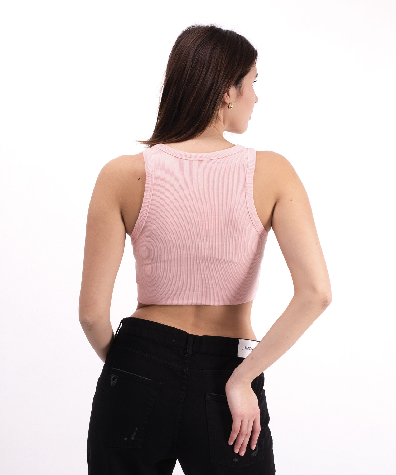 Alternative view of CROP TOP Cipria - Hinnominate