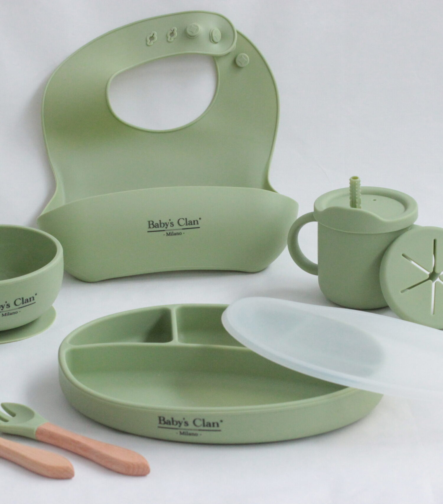 Set pappa in Silicone - Baby's Clan Feeding