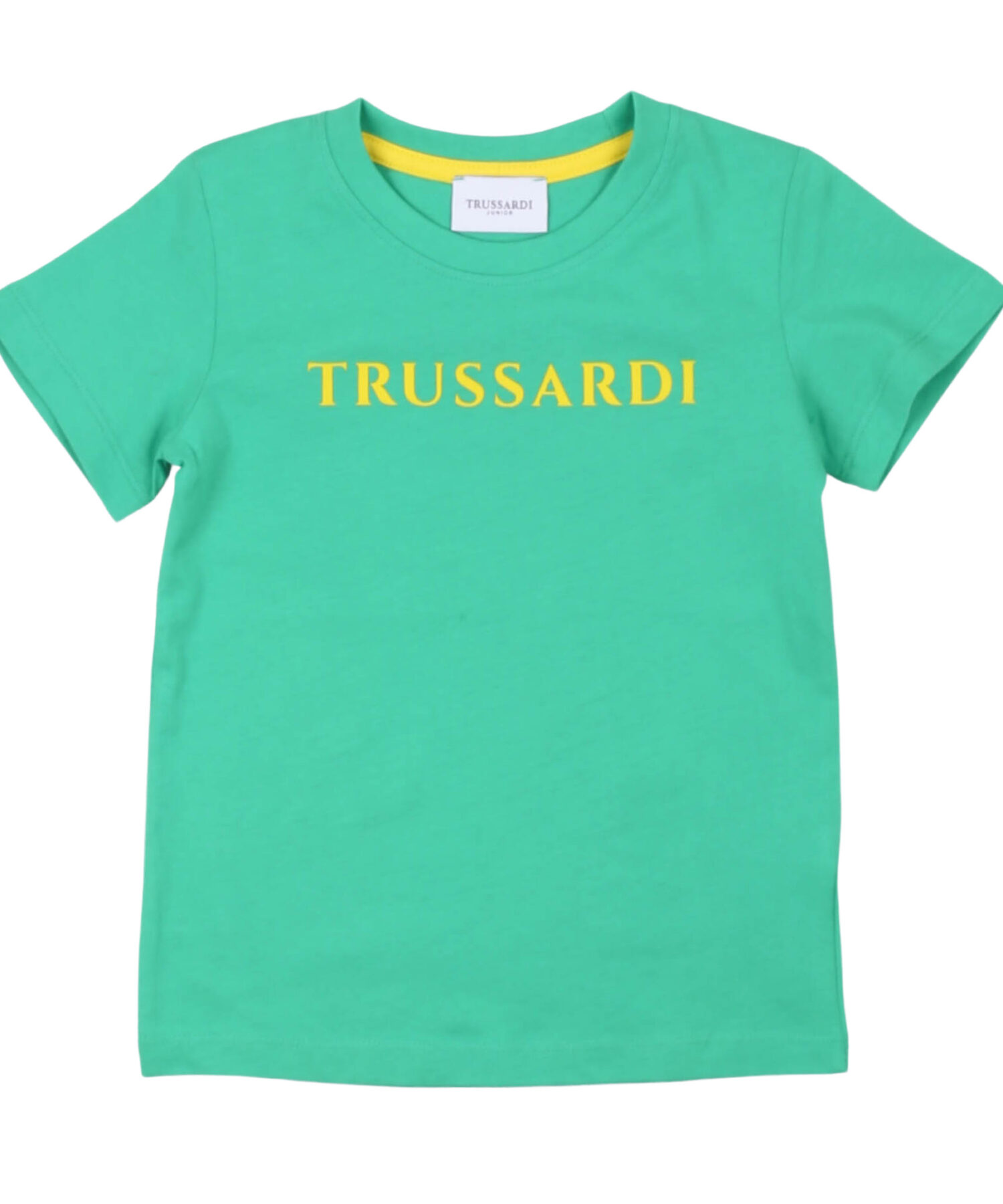 T-Shirt Bambino Trussardi green yel