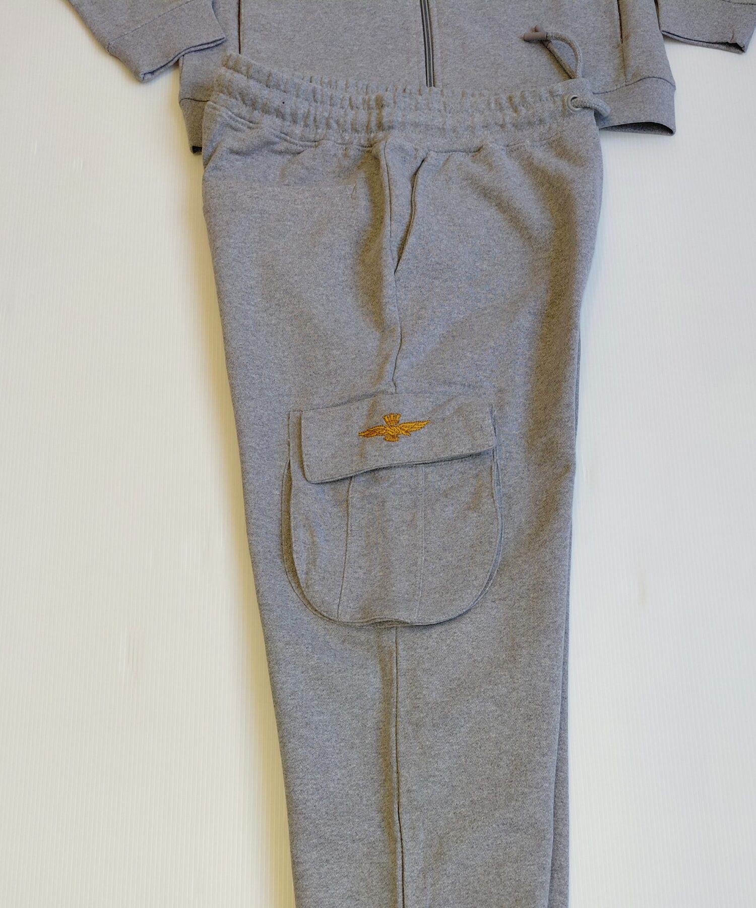 Alternative view of FELPA SET FULL-ZIP CARGO COMPLETO Grigio - Aeronautica Militare