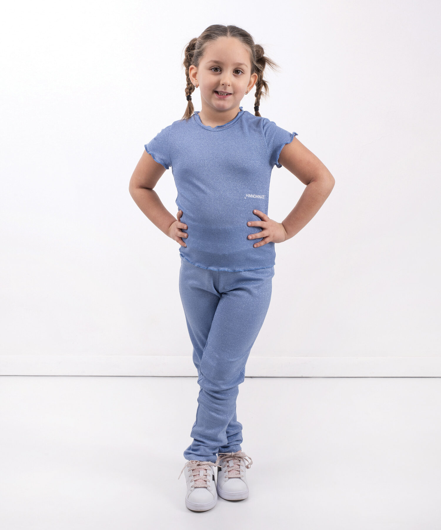 T-Shirt Azzurro Polvere - Hinnominate