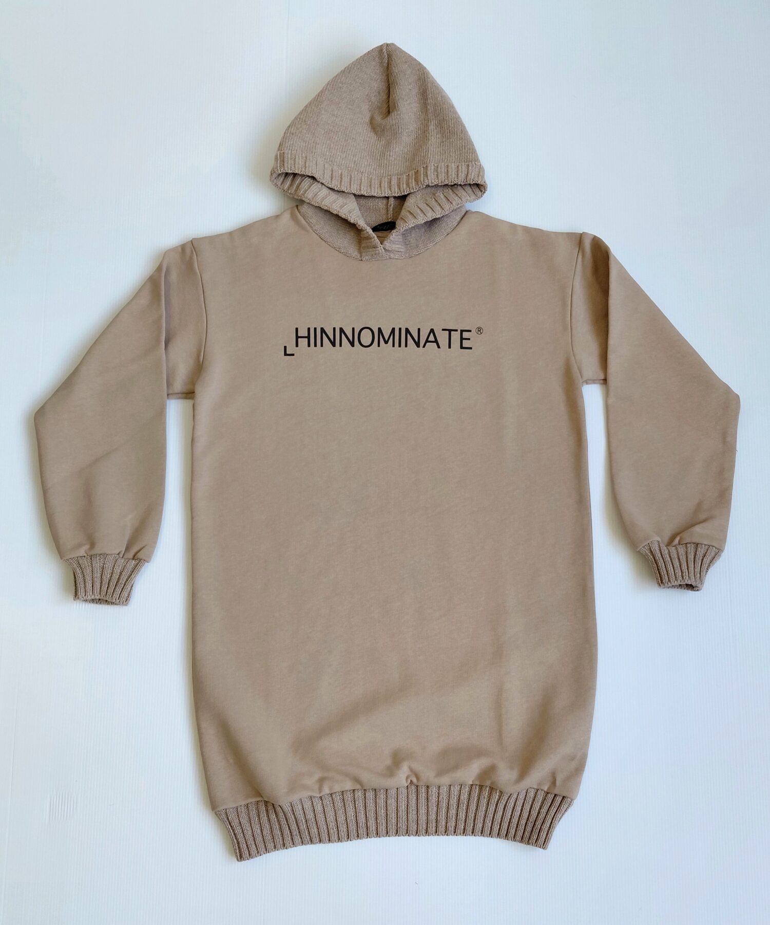 FLEECE DRESS Beige - Hinnominate