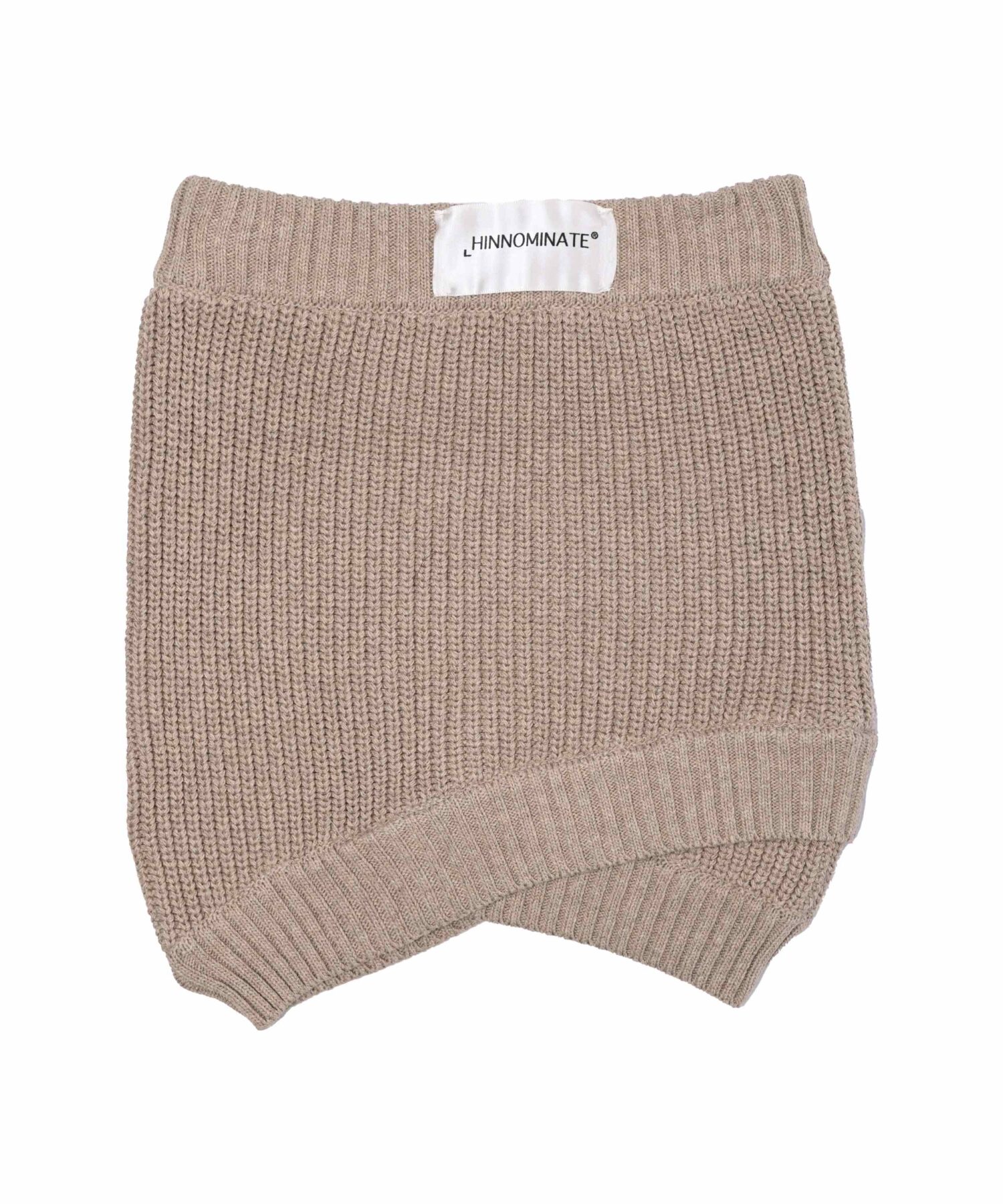KNITTED SKIRT Beige - Hinnominate