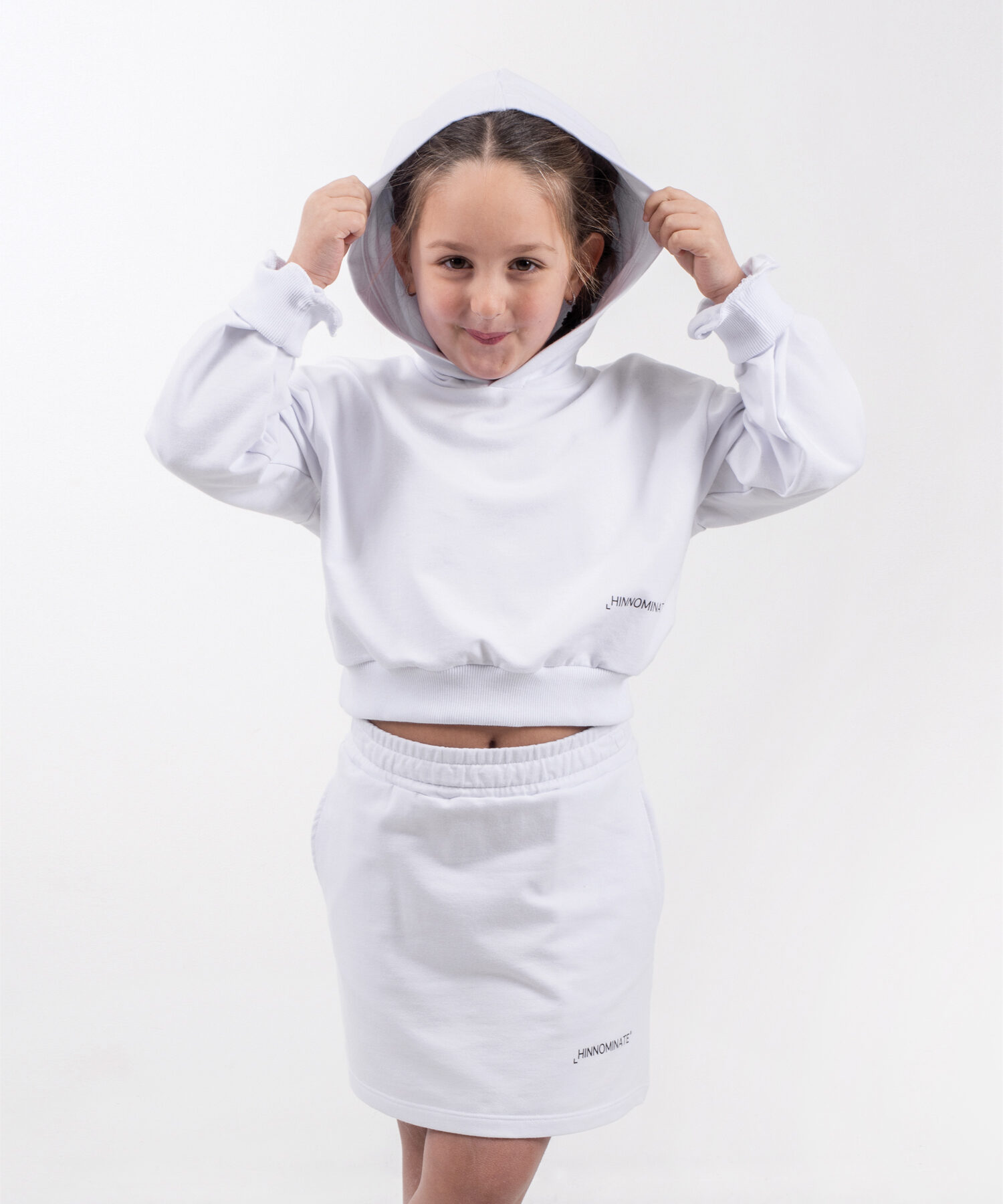 CROP SWEASHIRT Bianco - Hinnominate