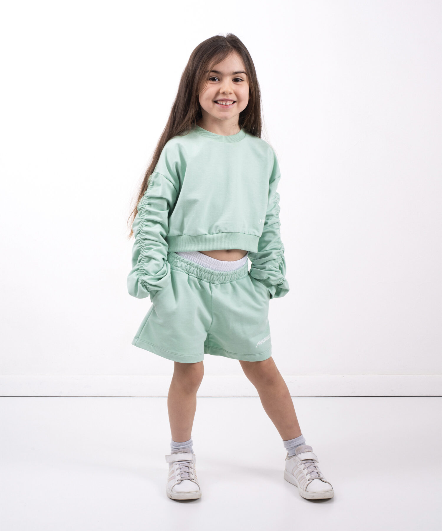 Alternative view of Felpa Verde Giada - Hinnominate