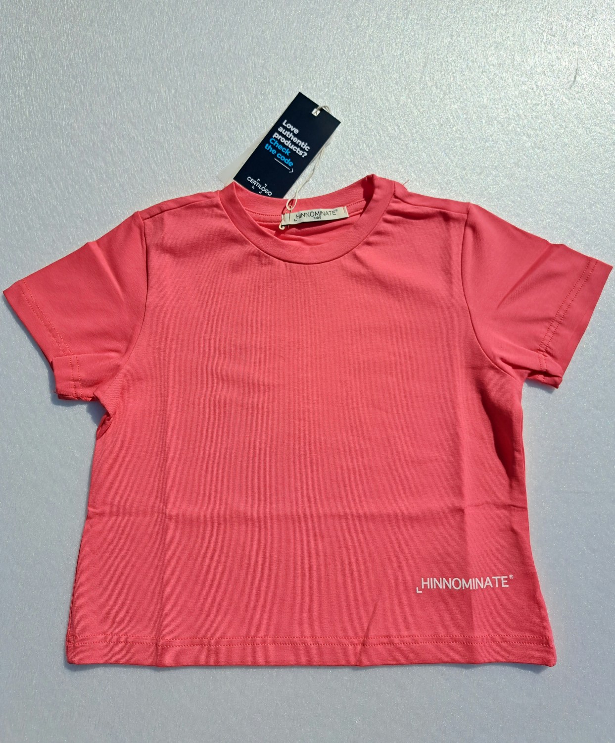 T-SHIRT CROP Corallo - Hinnominate