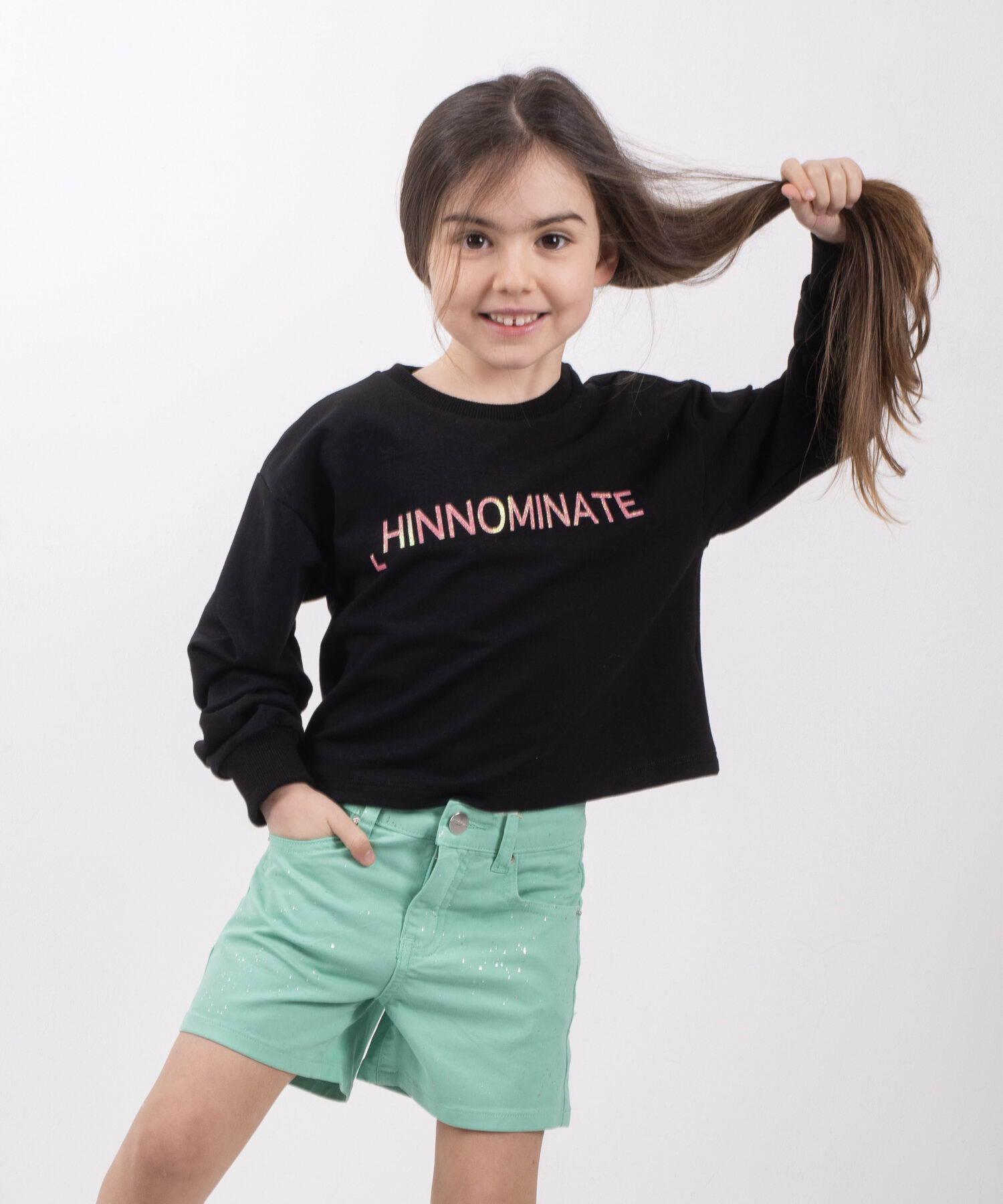 Alternative view of Short Verde Giada - Hinnominate