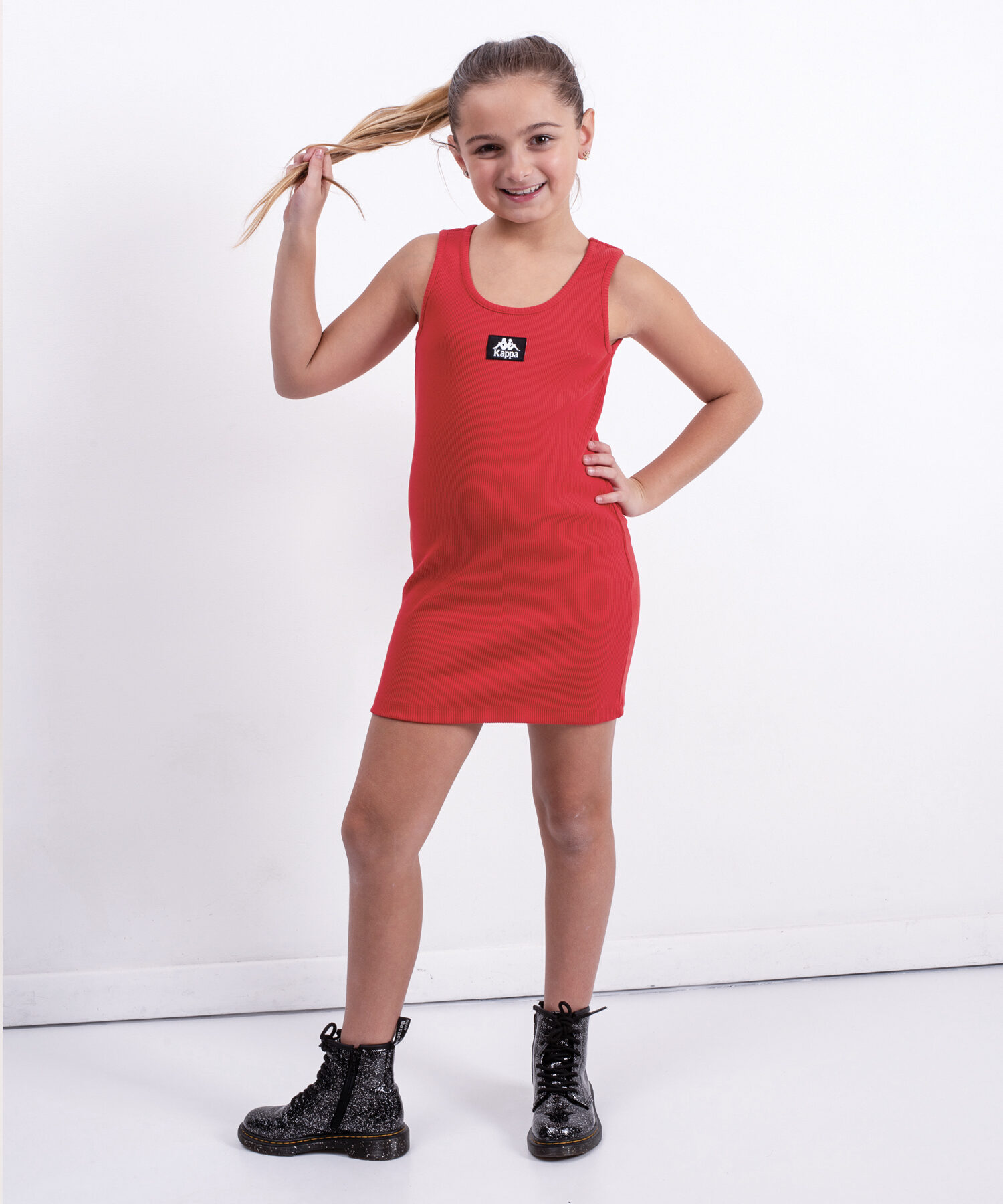 DRESS Bright Red - Kappa