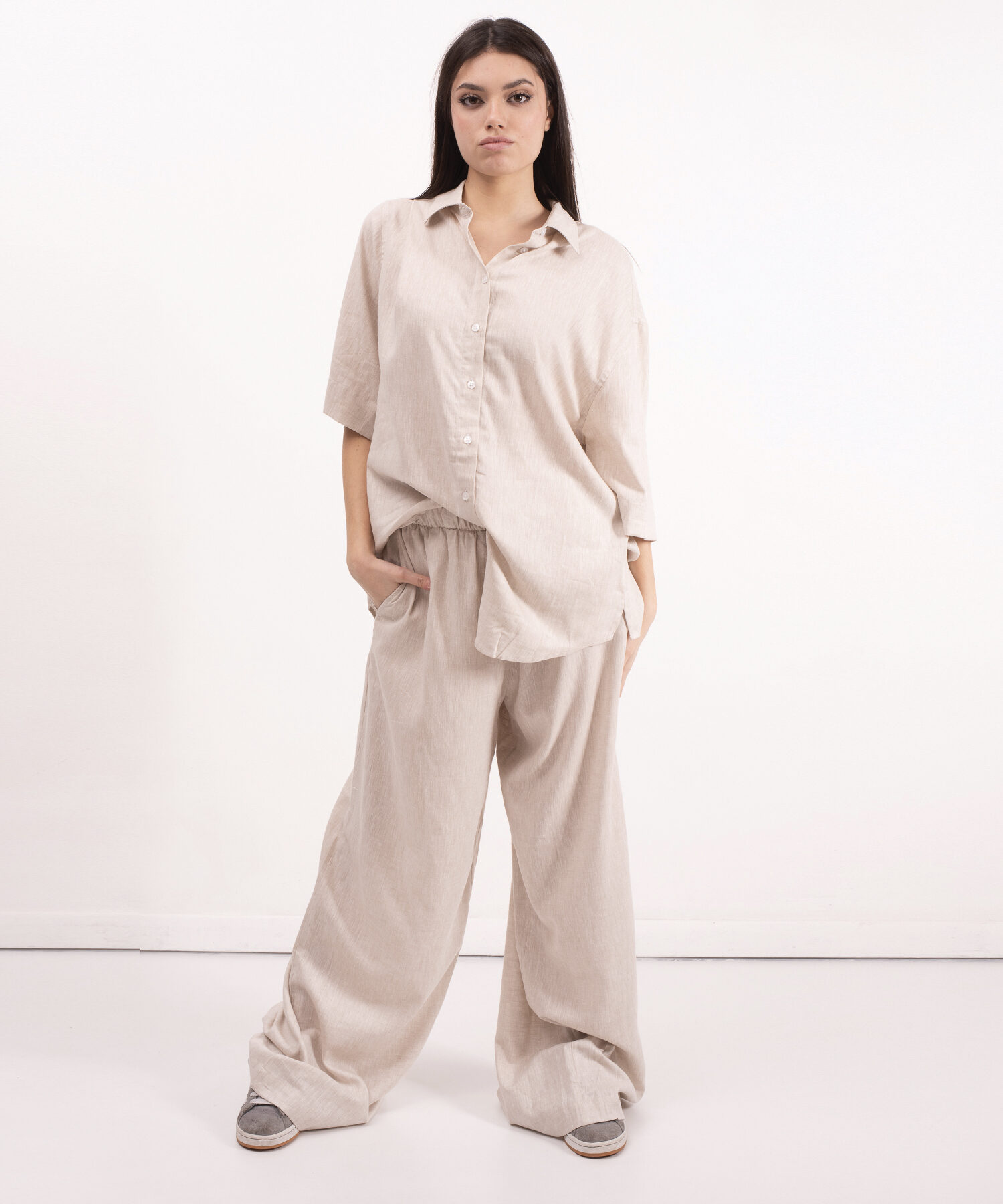 CAMICIA Ecru - Hinnominate