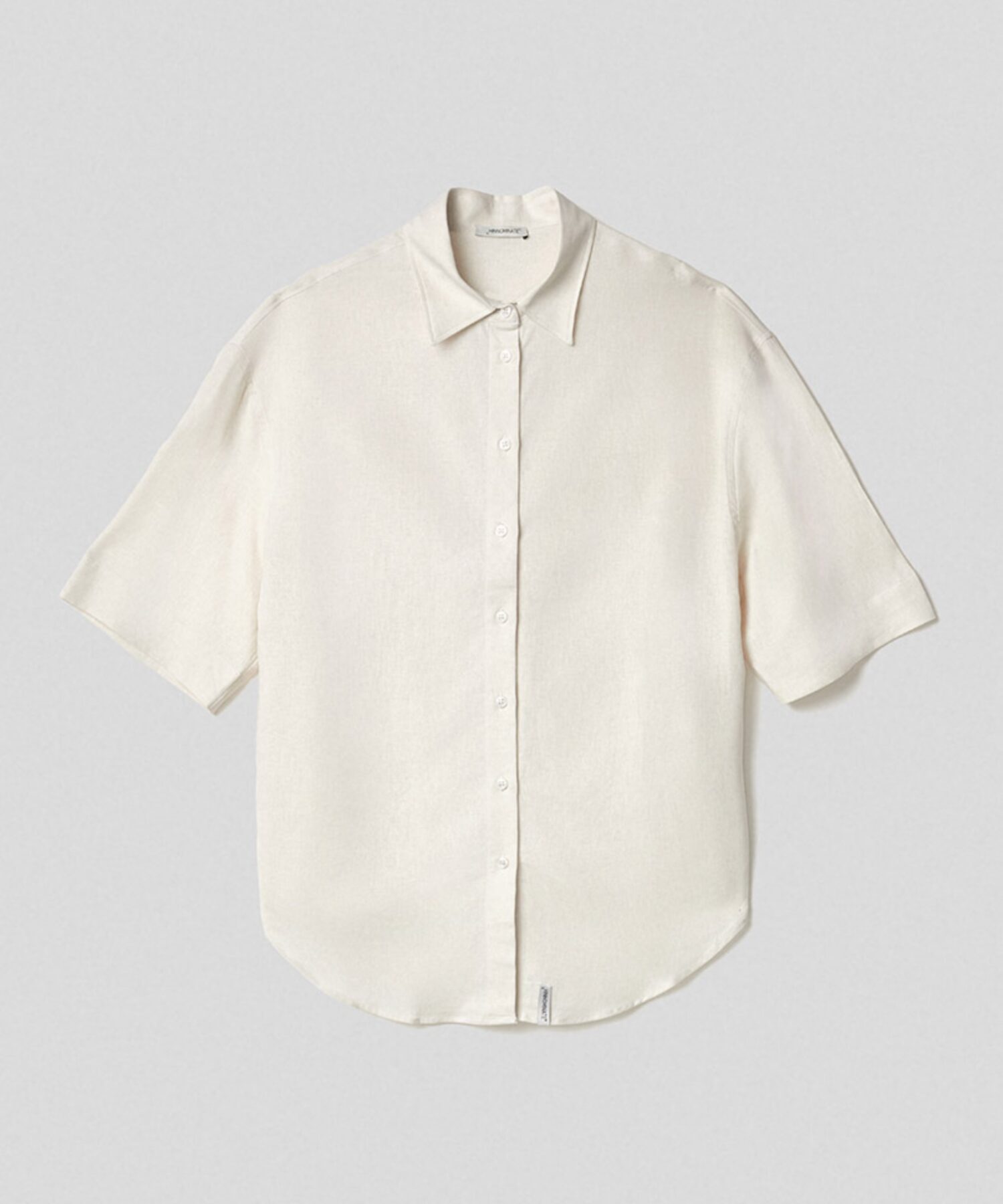 Alternative view of CAMICIA Ecru - Hinnominate