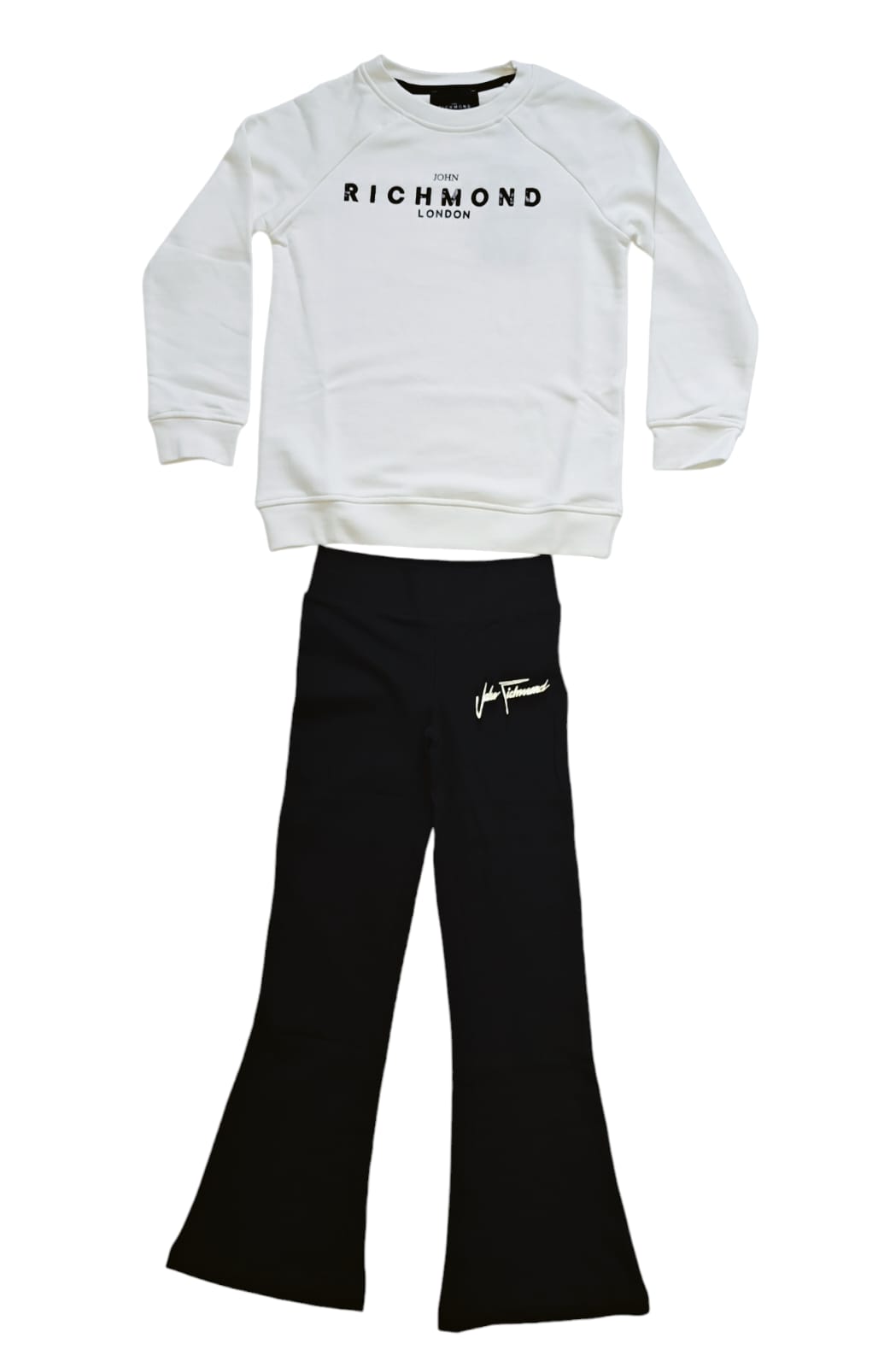 Richmond SET T-SHIRT+PANTS ARTHUT OFF-WHITE Off-white - John Richmond