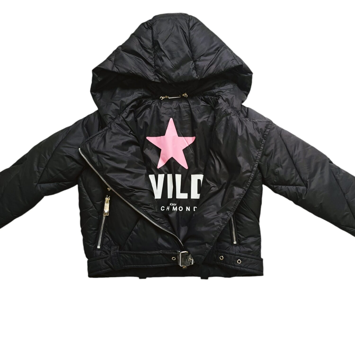 Alternative view of Richmond PADDED JACKET CONSIL BLACK Black - John Richmond