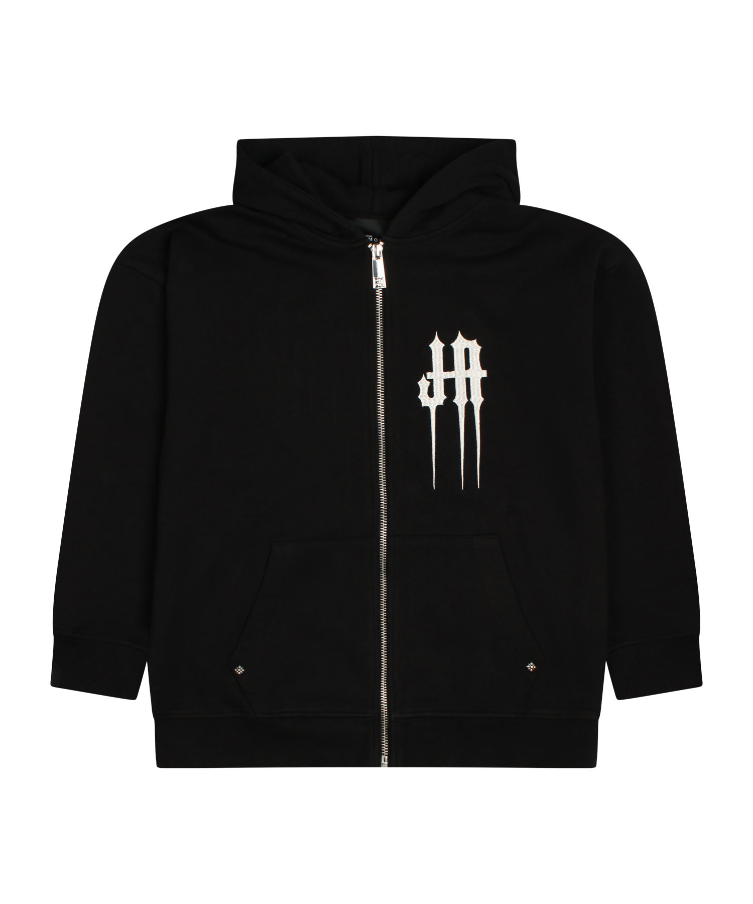Richmond SWEATSHIRT ZIP GRACE BLACK Black - John Richmond