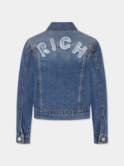 Alternative view of JACKET DENIM VARAN Denim Blue Medium - John Richmond