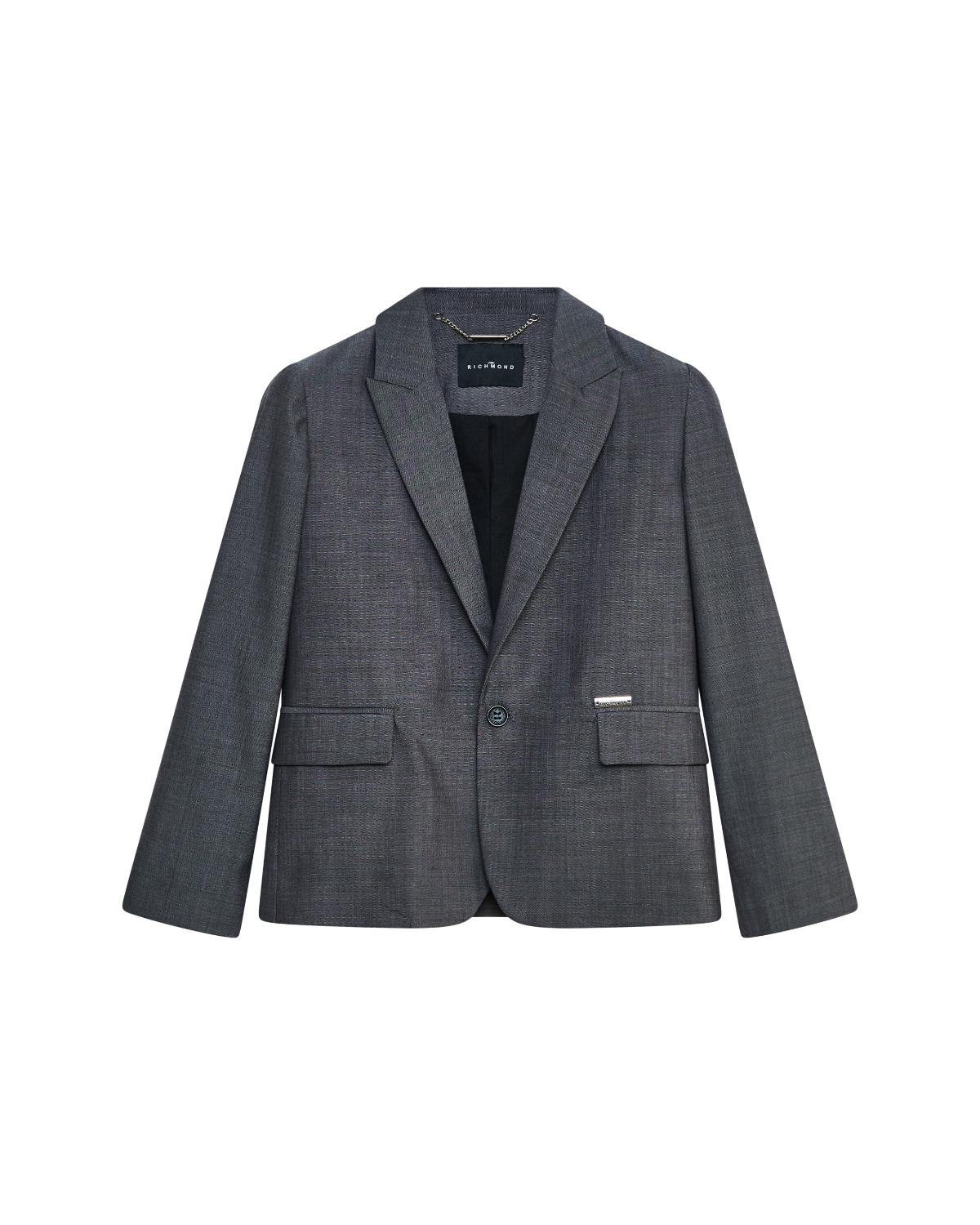 JACKET OIMITA Grey Dark - John Richmond