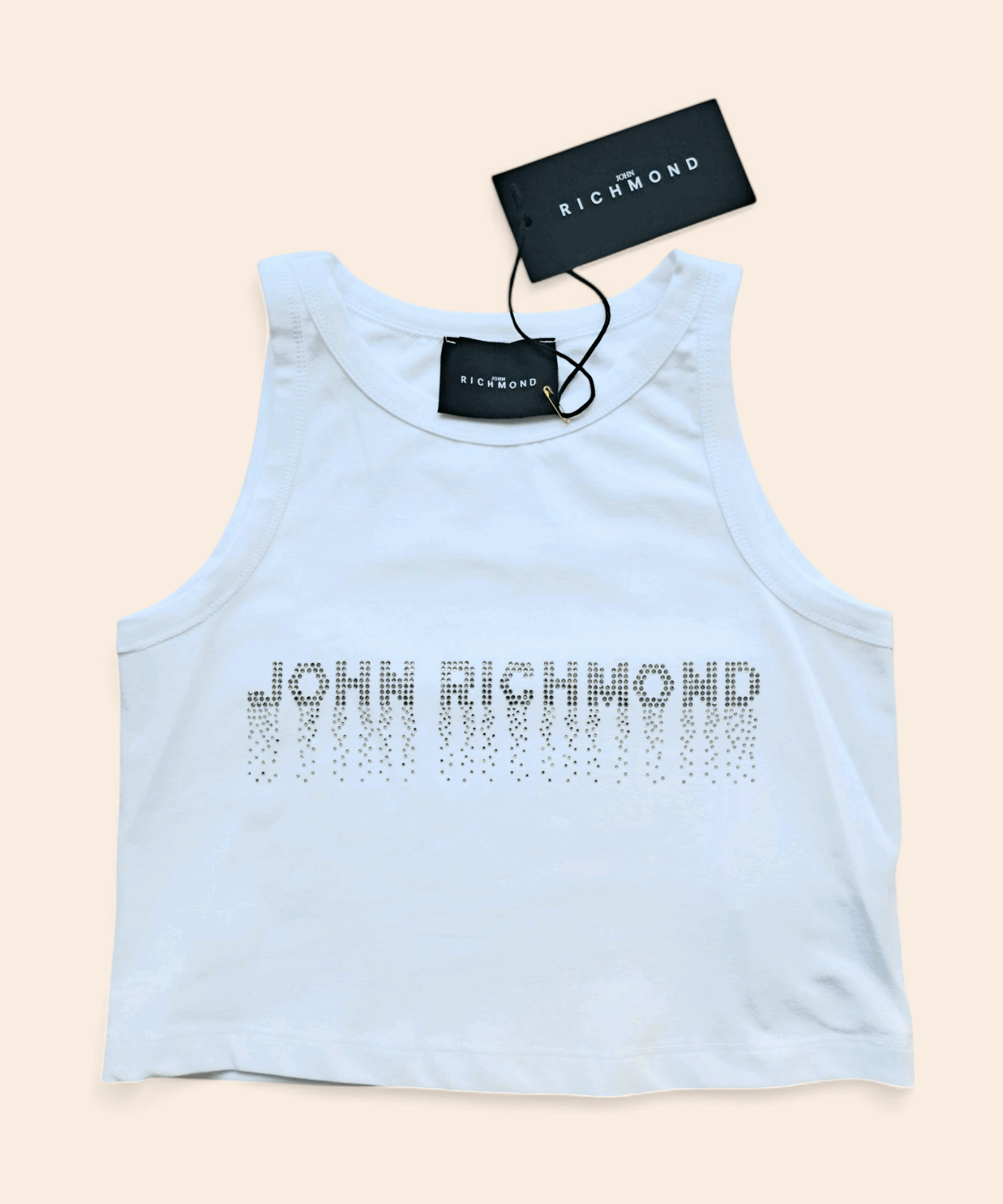 SINGLET SELEMENT White - John Richmond