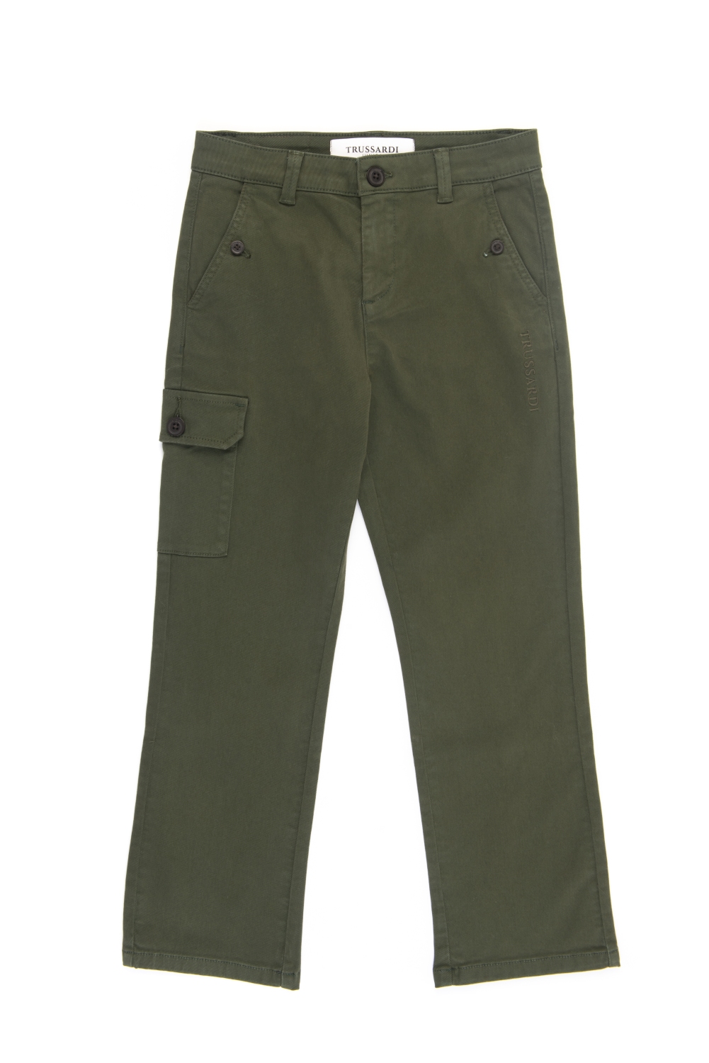 Trussardi PANTS ELLERO GREEN MILITARY Green Military - Trussardi