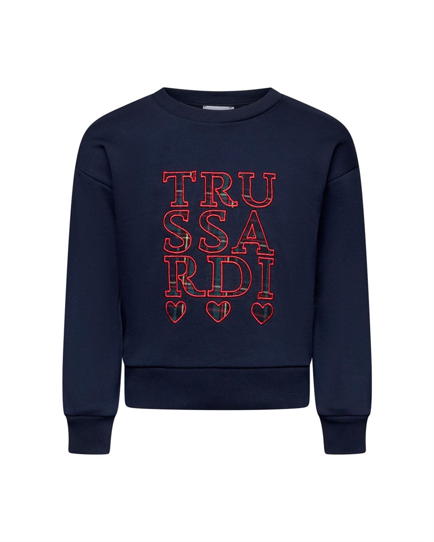SWEATSHIRT POKA Blu - Trussardi