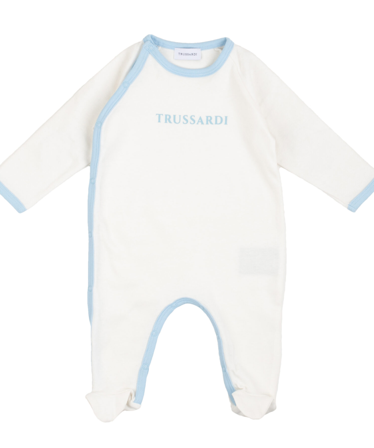 Tutine Bambino Trussardi off white azure