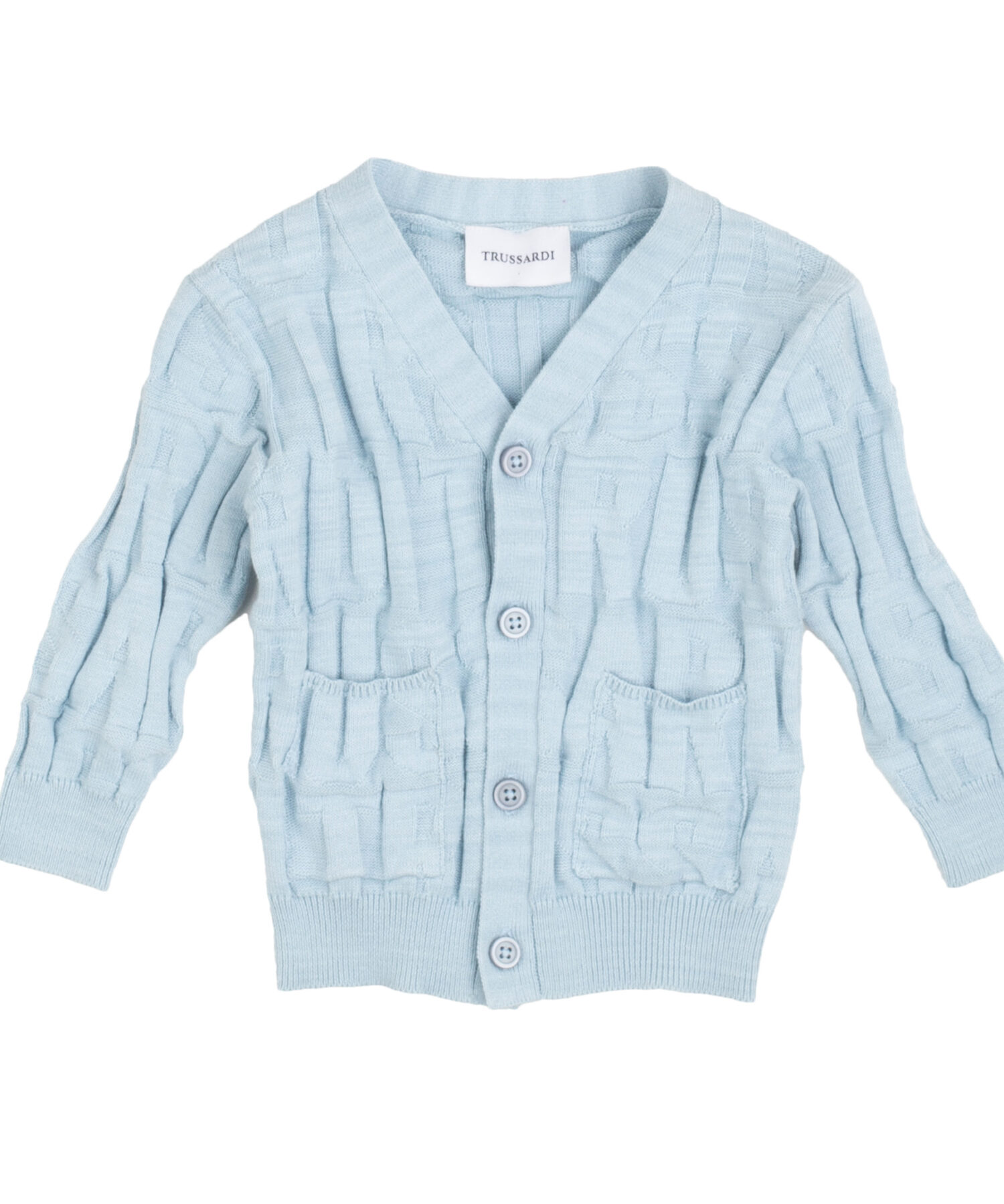 Cardigan Bambino Trussardi azure