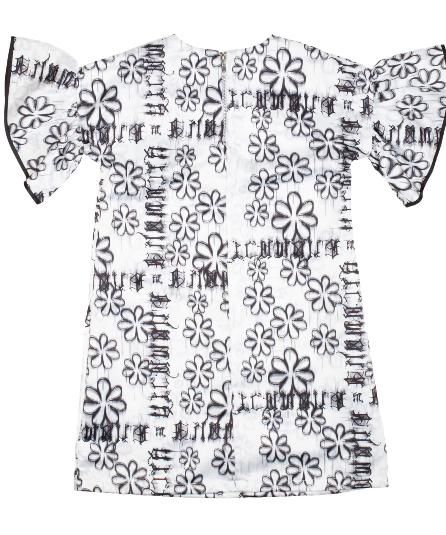 Alternative view of Abiti Bambina John Richmond punk white