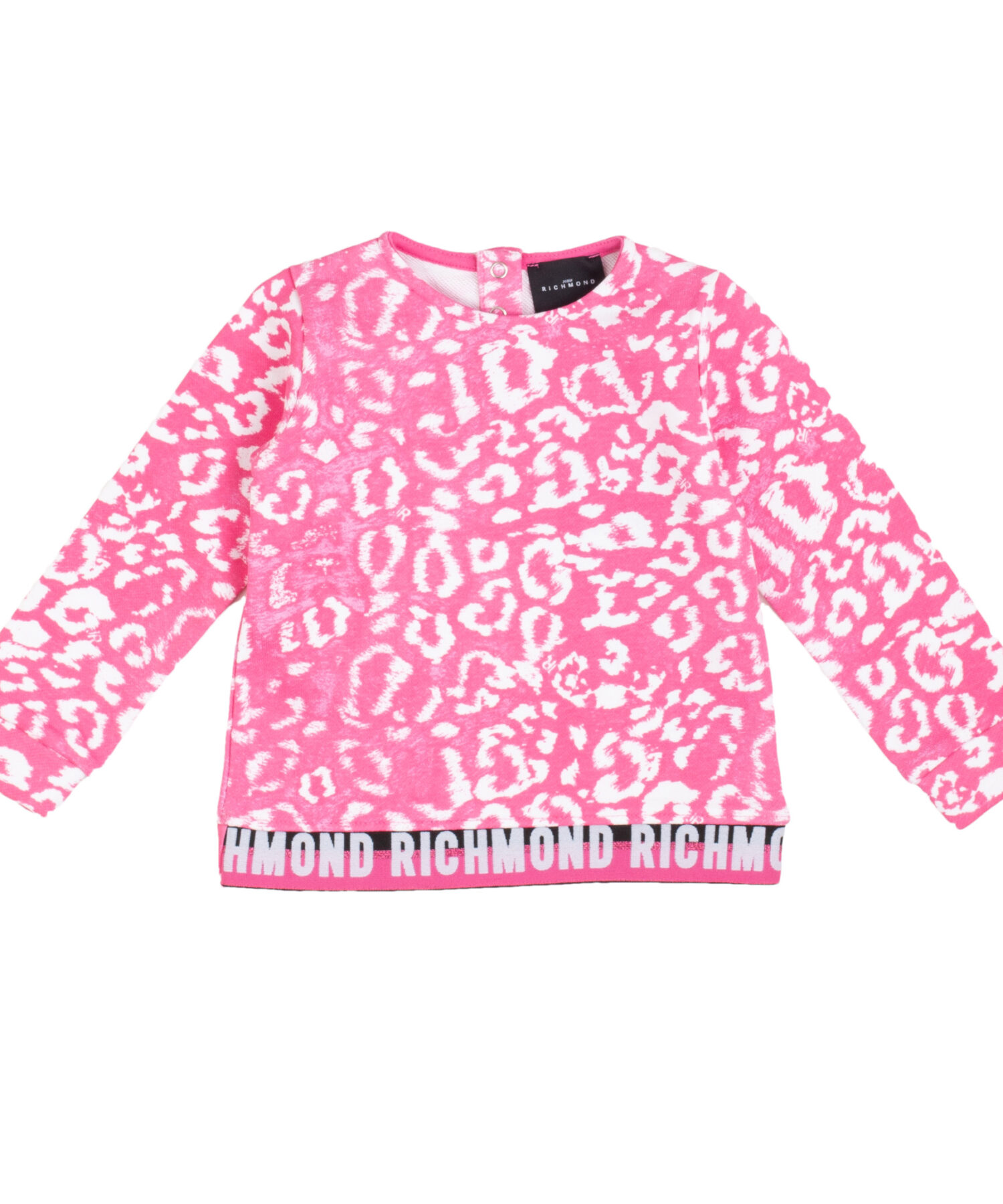 Felpe Bambina John Richmond leo pink white