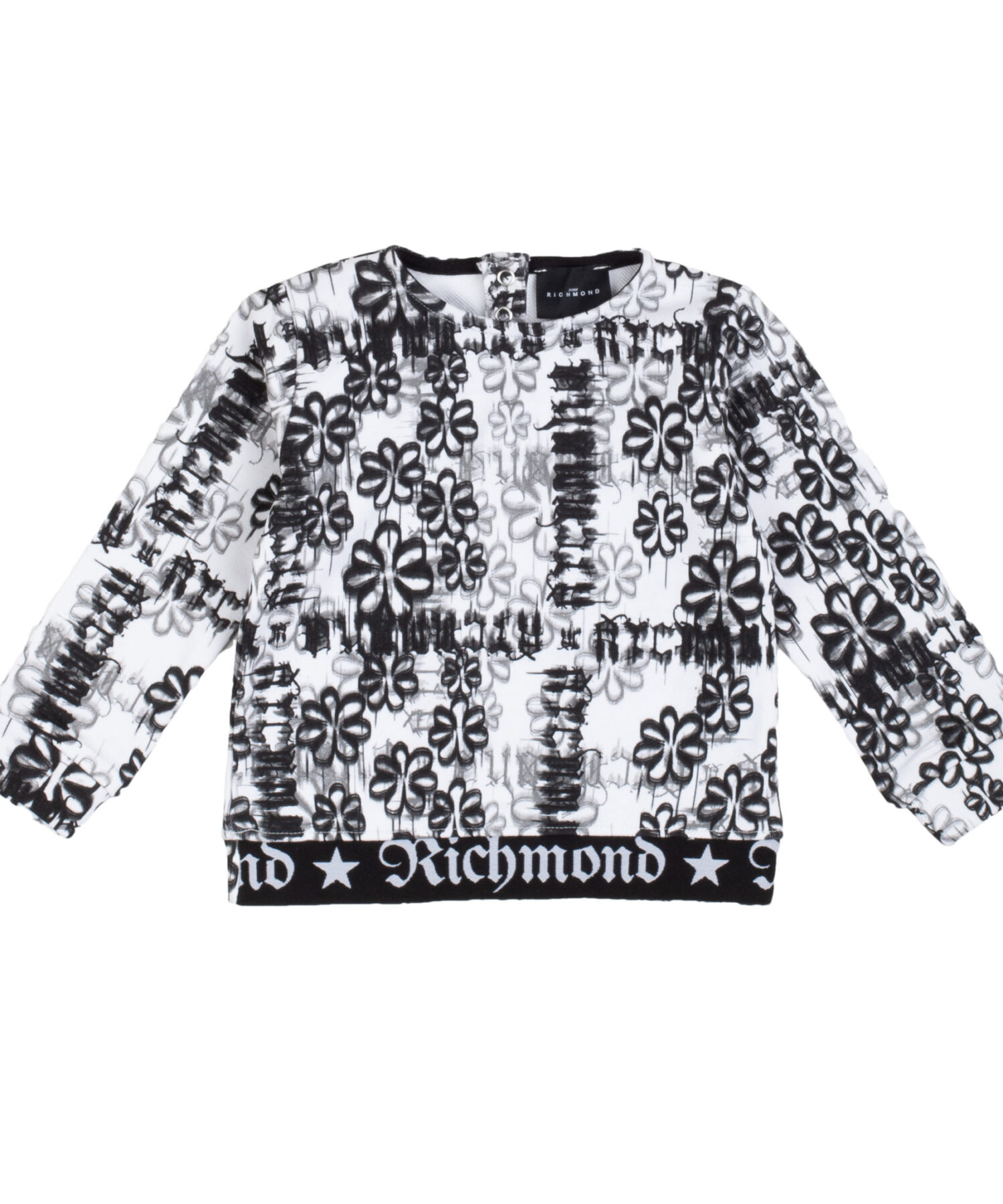 Felpe Bambina John Richmond punk white
