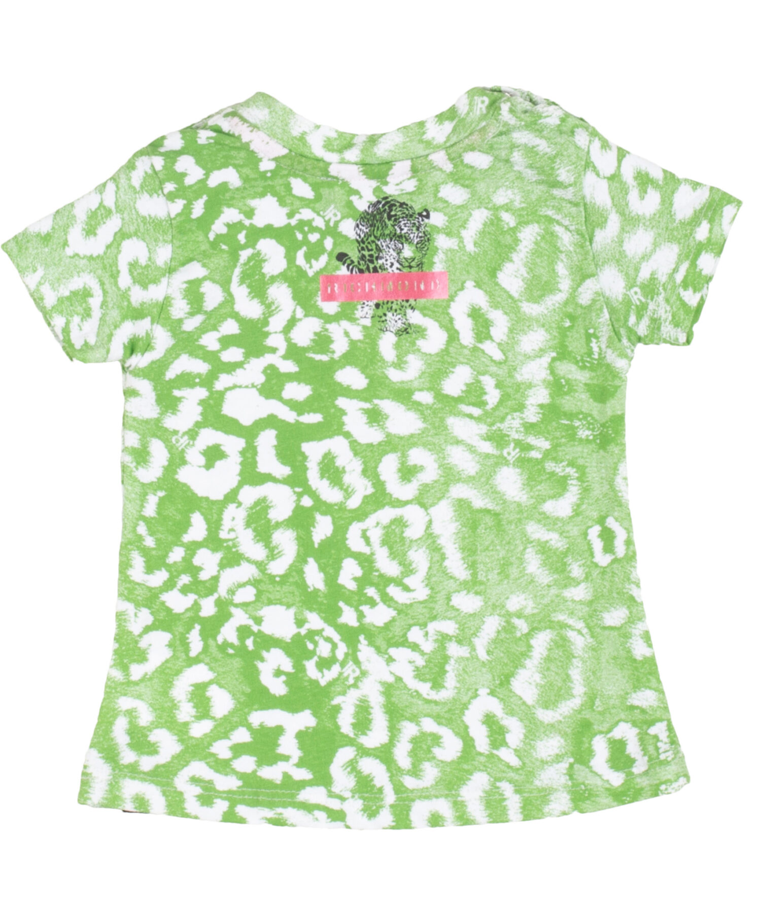 Alternative view of T-Shirt Bambina John Richmond leo green white