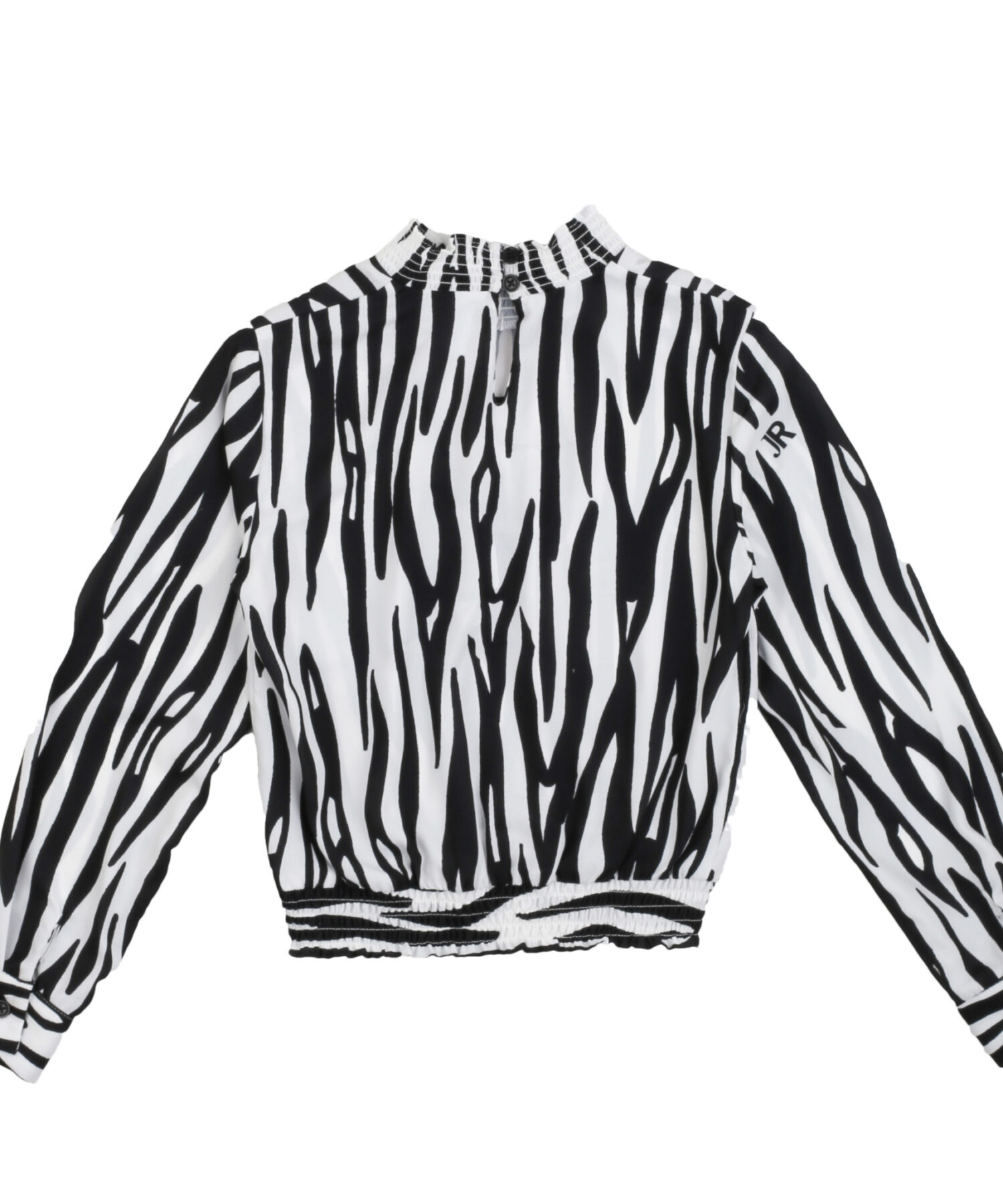 Alternative view of Camicie Bambina John Richmond zebra