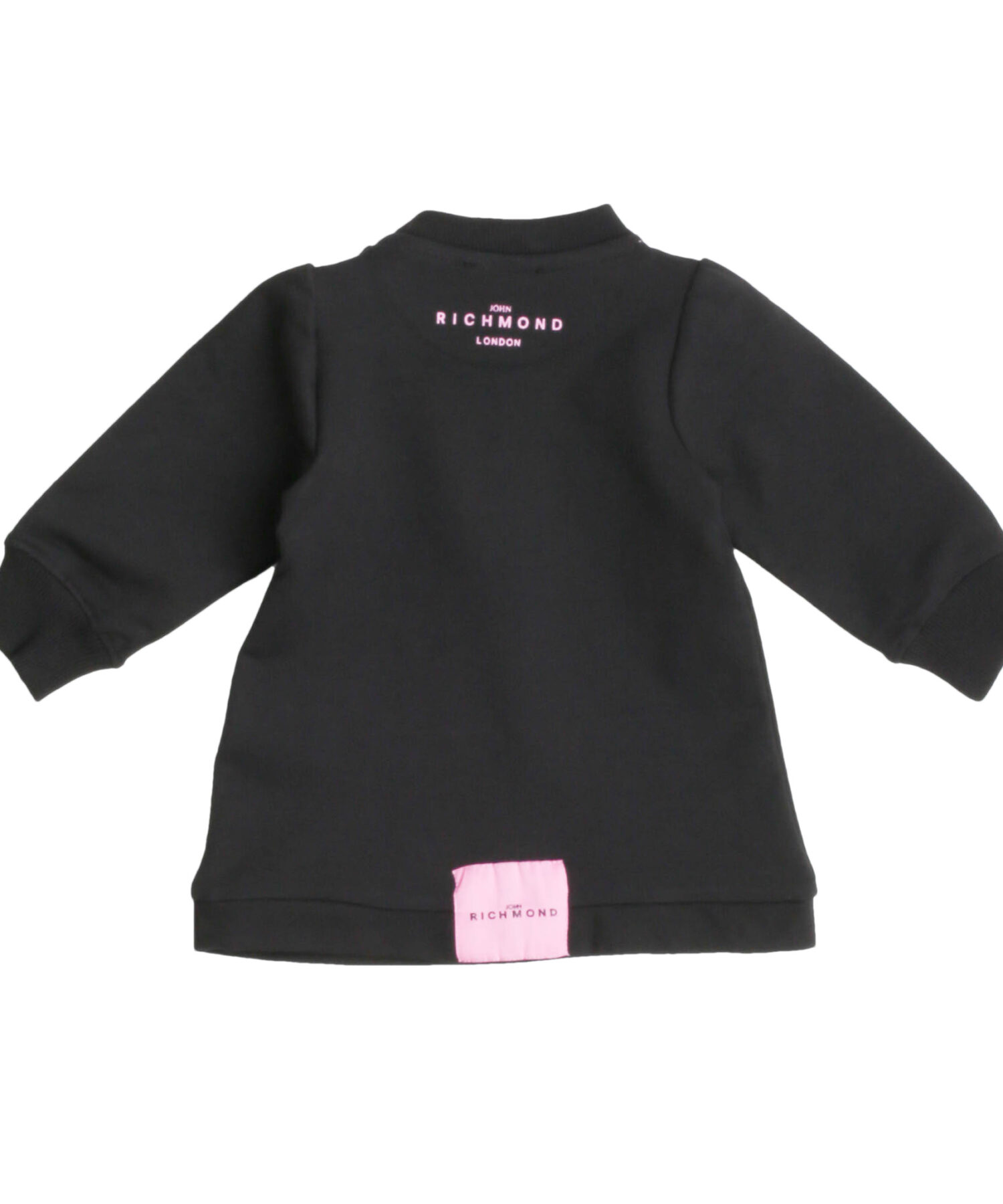 Alternative view of Abiti Bambina John Richmond black pink