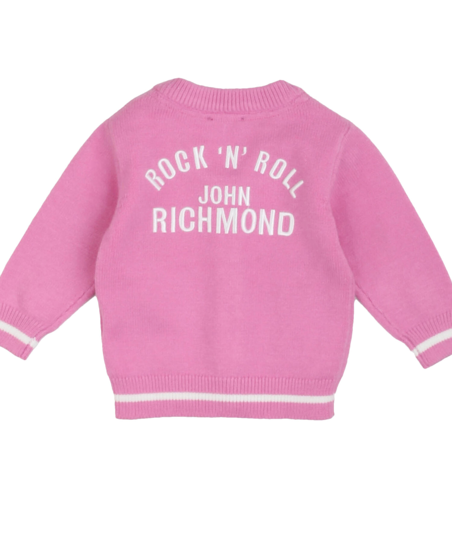 Alternative view of Cardigan Bambina John Richmond pink cloud