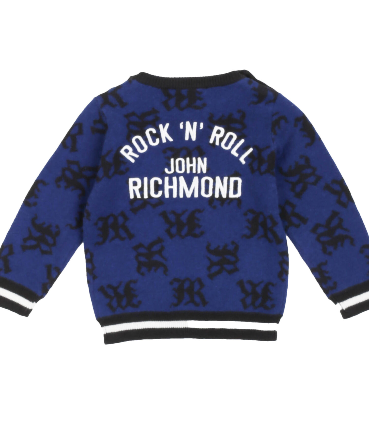 Alternative view of Maglie Bambino John Richmond g blue blk