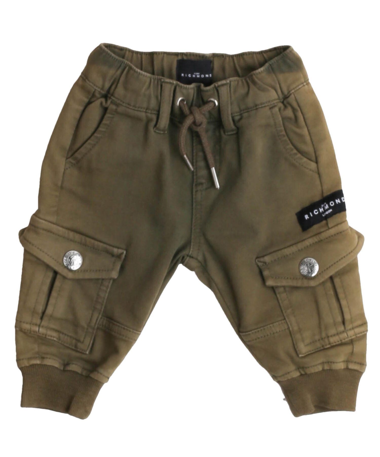 Pantaloni Bambino John Richmond elm green