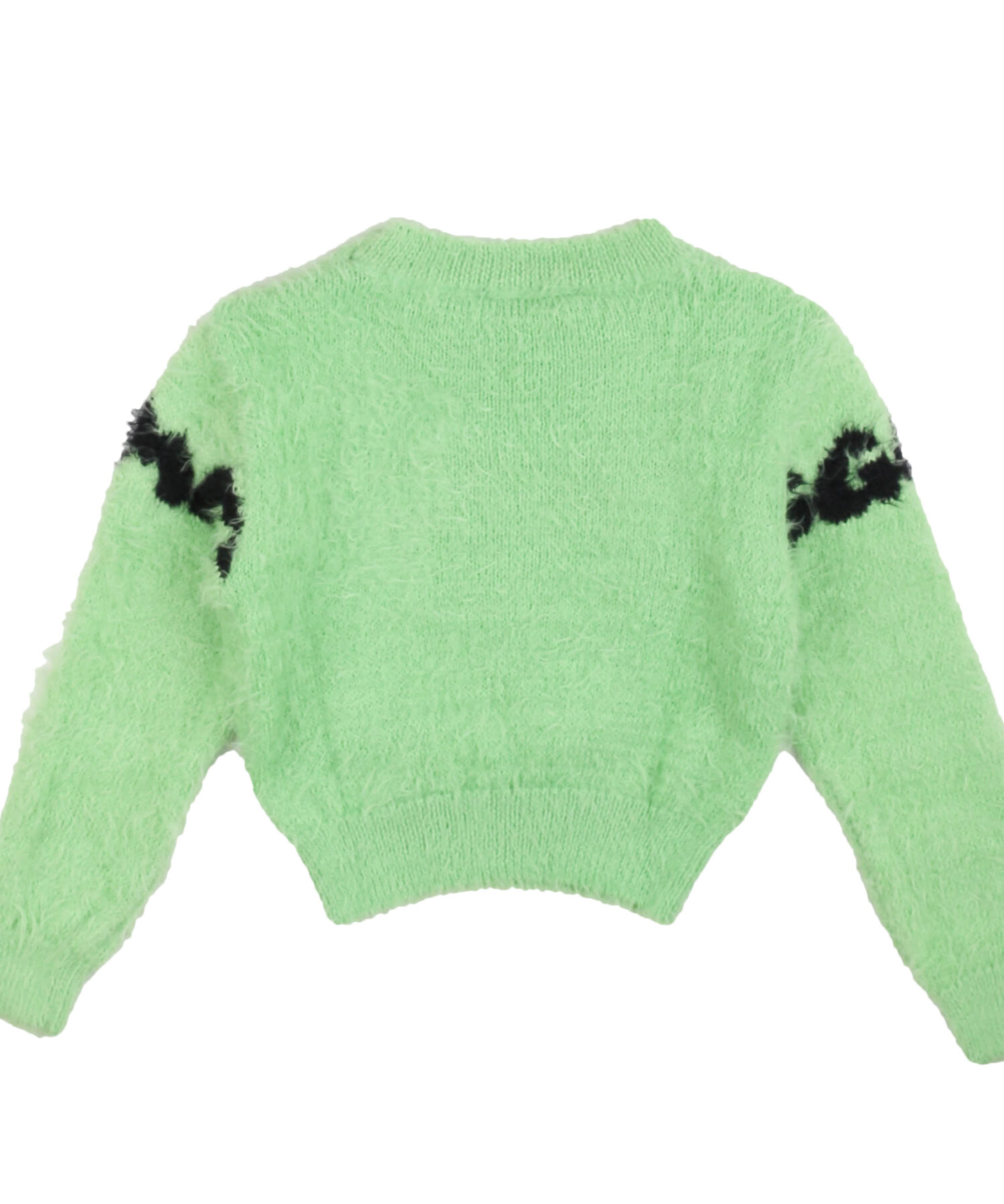 Alternative view of Maglie Bambina Msgm green flu