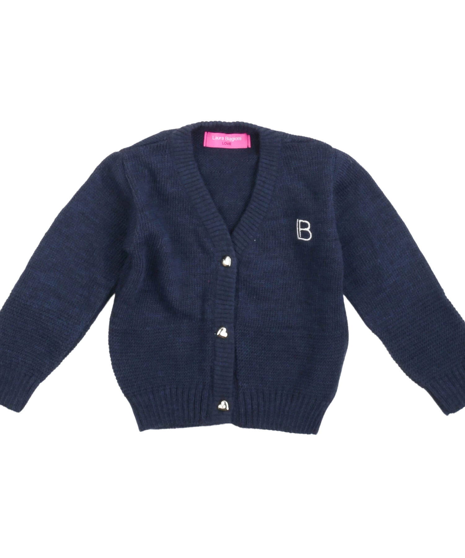 Cardigan Bambina Laura Biagiotti blu