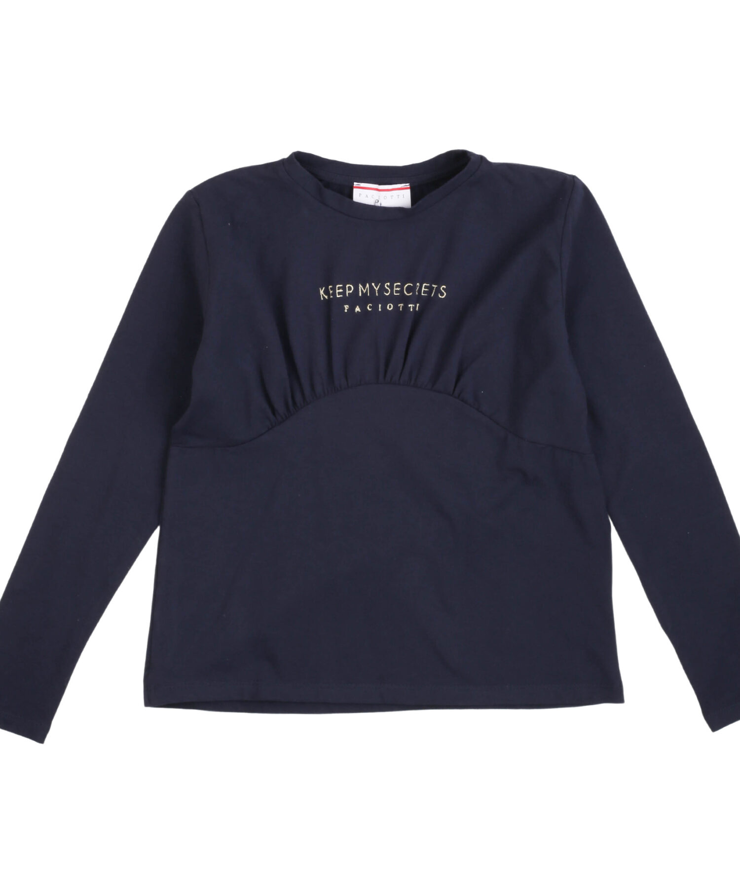 T-Shirt Bambina Paciotti blu