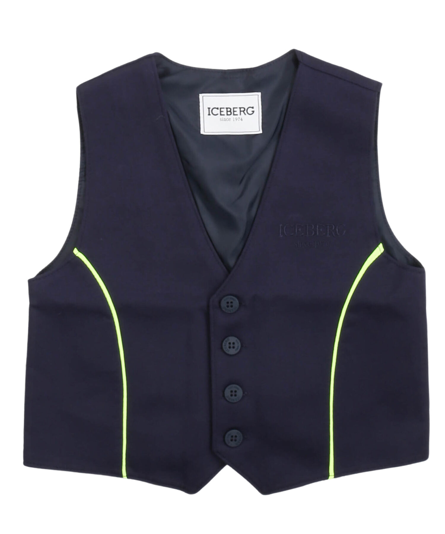 Gilet Bambino Iceberg blu