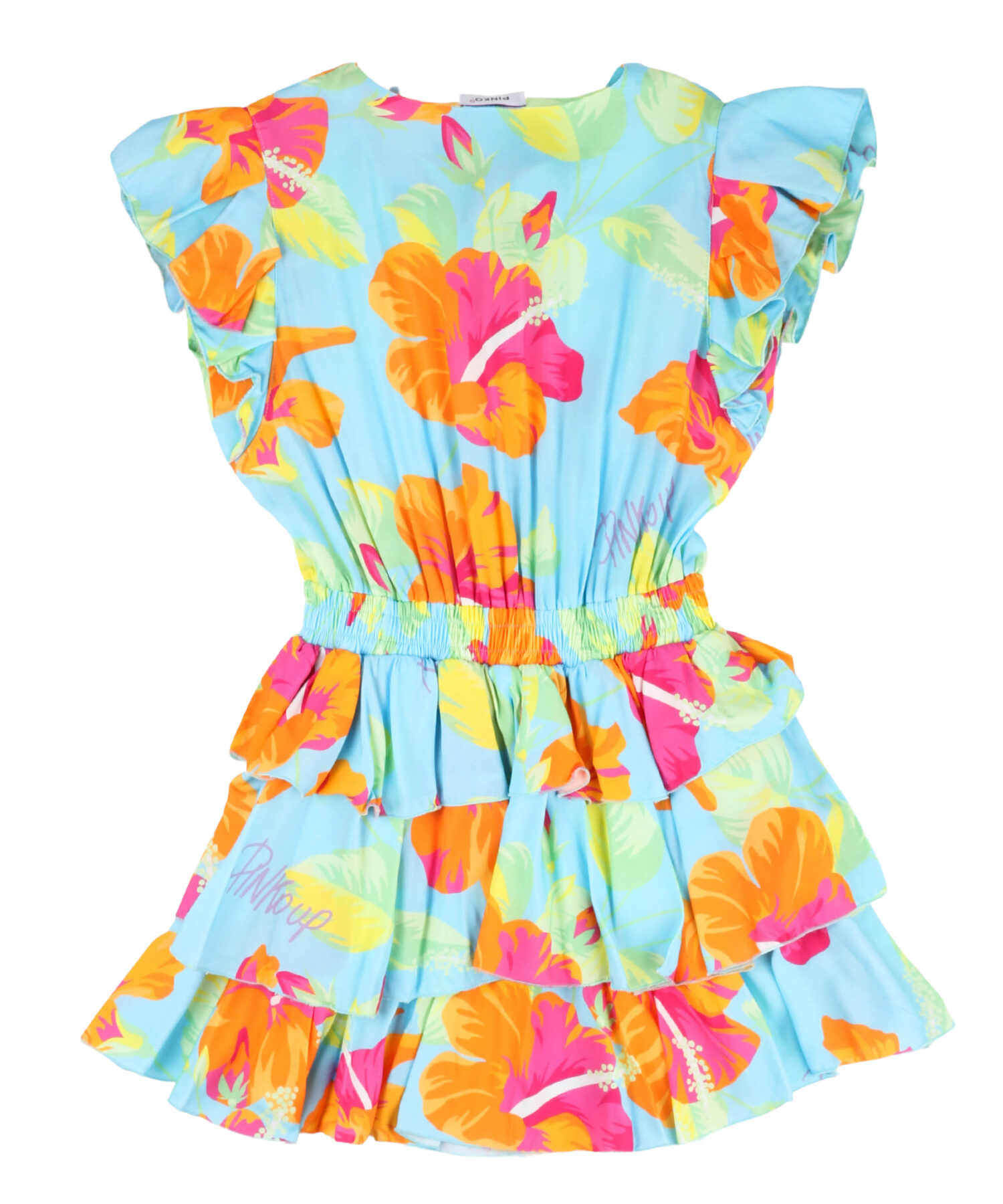 Alternative view of Abiti Bambina Pinko multicolor