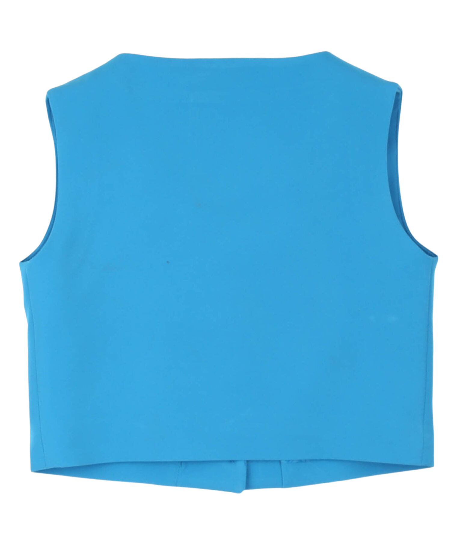 Alternative view of Gilet Bambina Msgm turchese