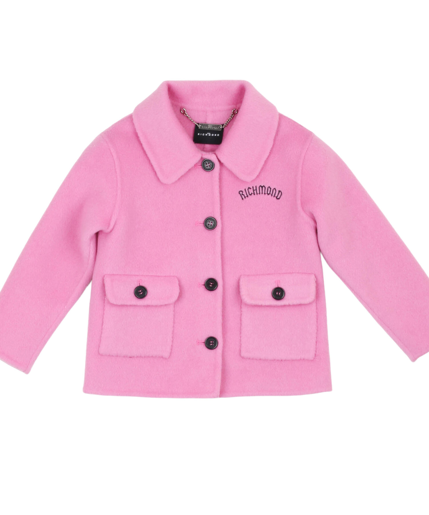 Cappotti E Giubbini Bambina John Richmond pink black