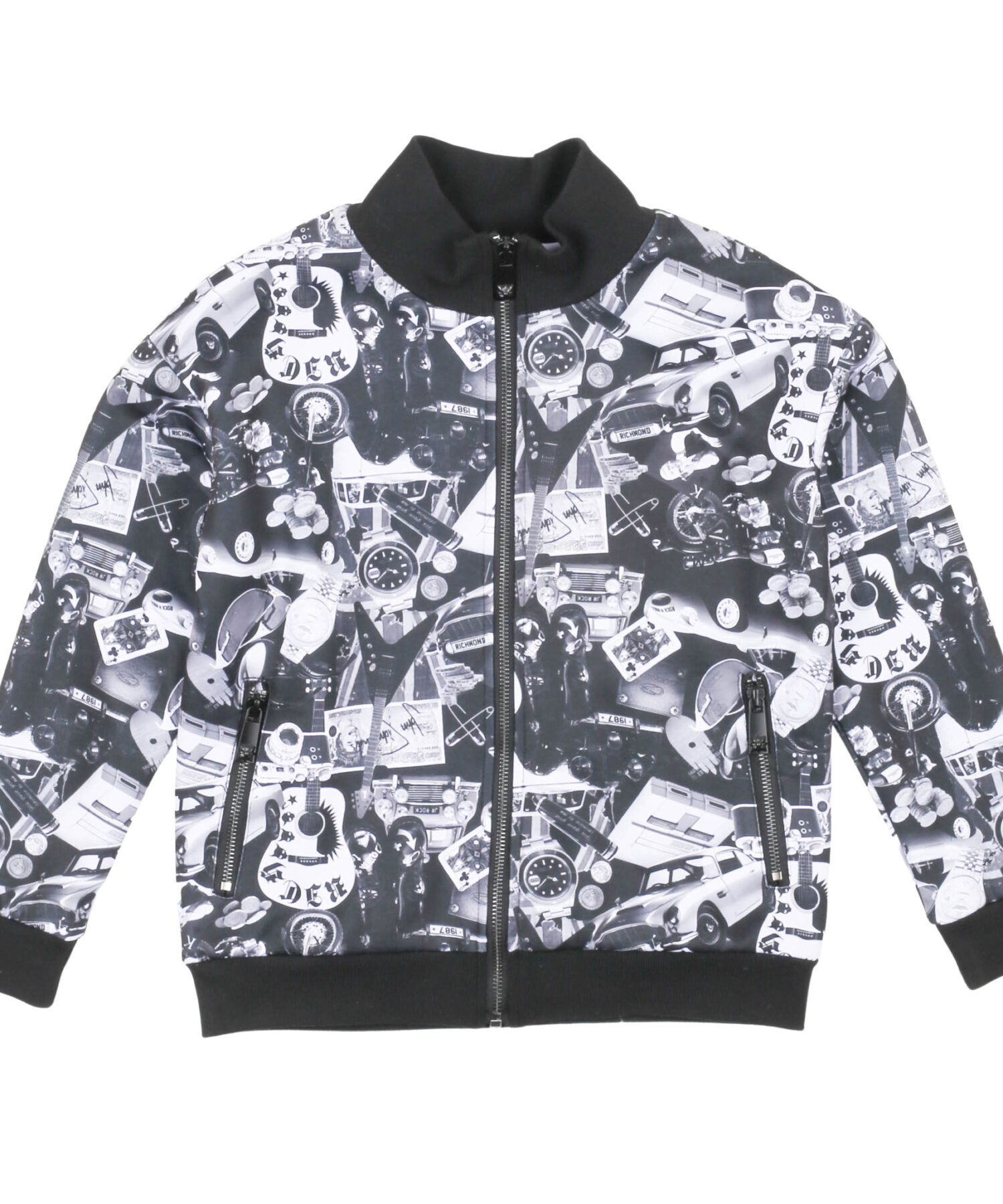 Felpe Bambino John Richmond coll bk wh