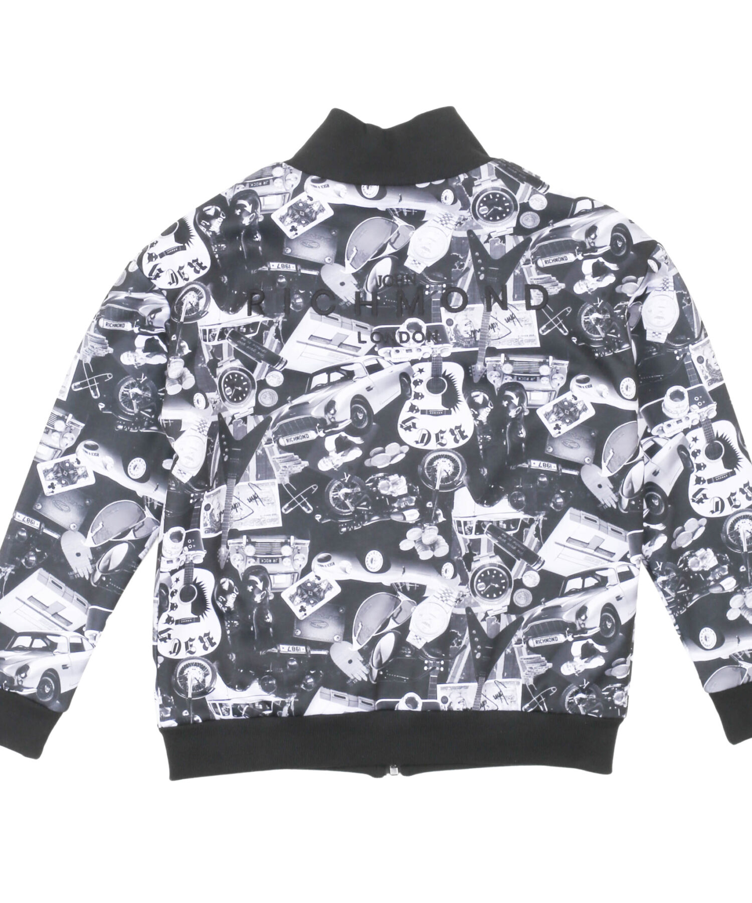 Alternative view of Felpe Bambino John Richmond coll bk wh