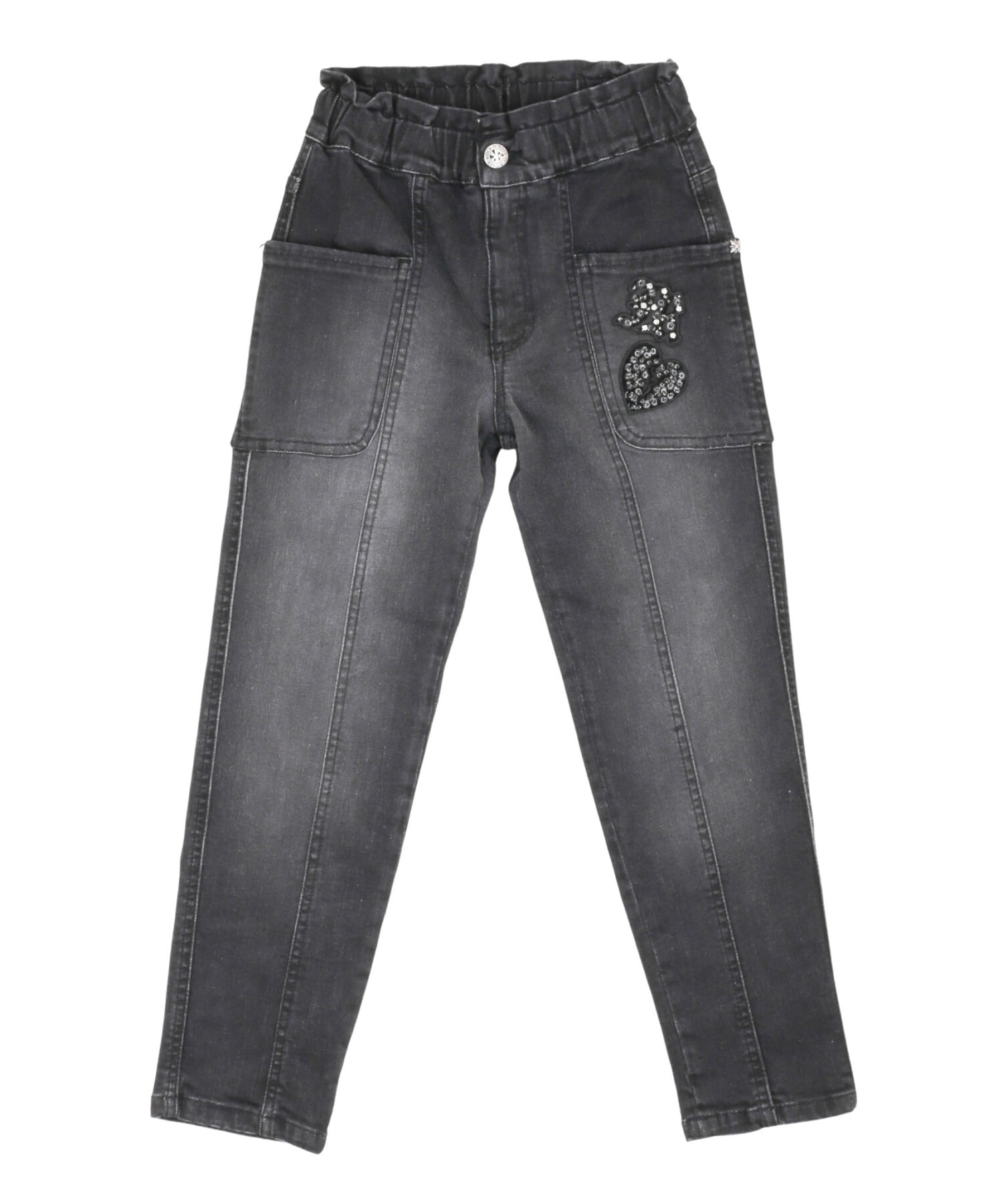 Jeans Bambina John Richmond d grey dk