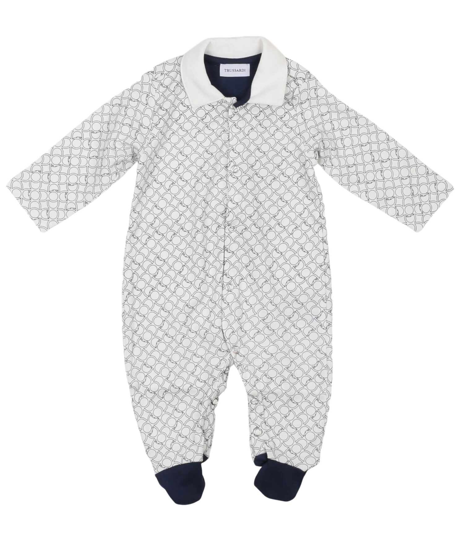 Tutine Bambino Trussardi m milk blu