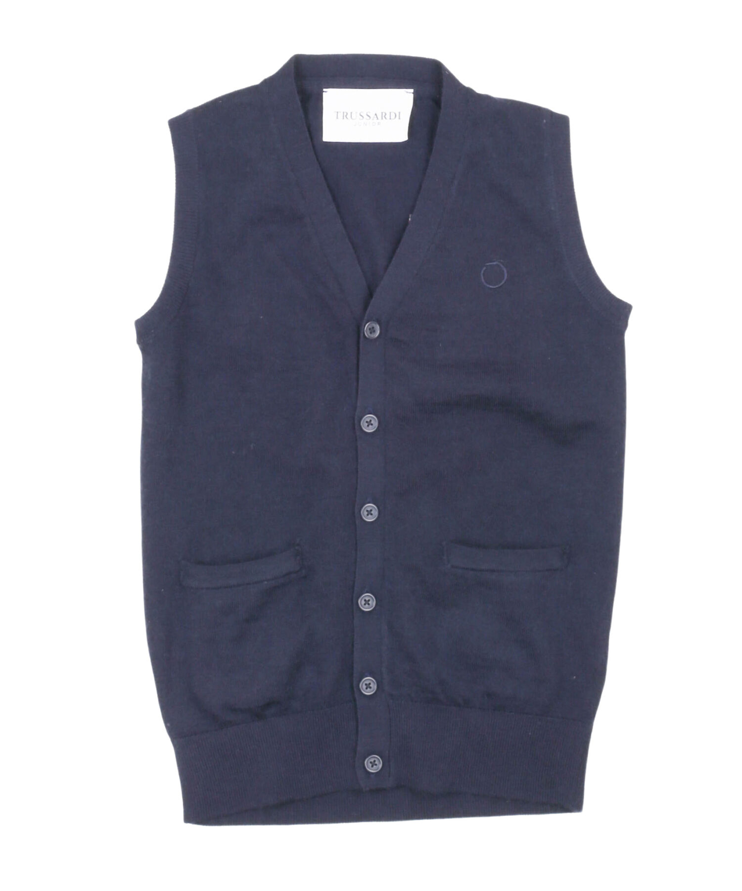 Gilet Bambino Trussardi blue navy