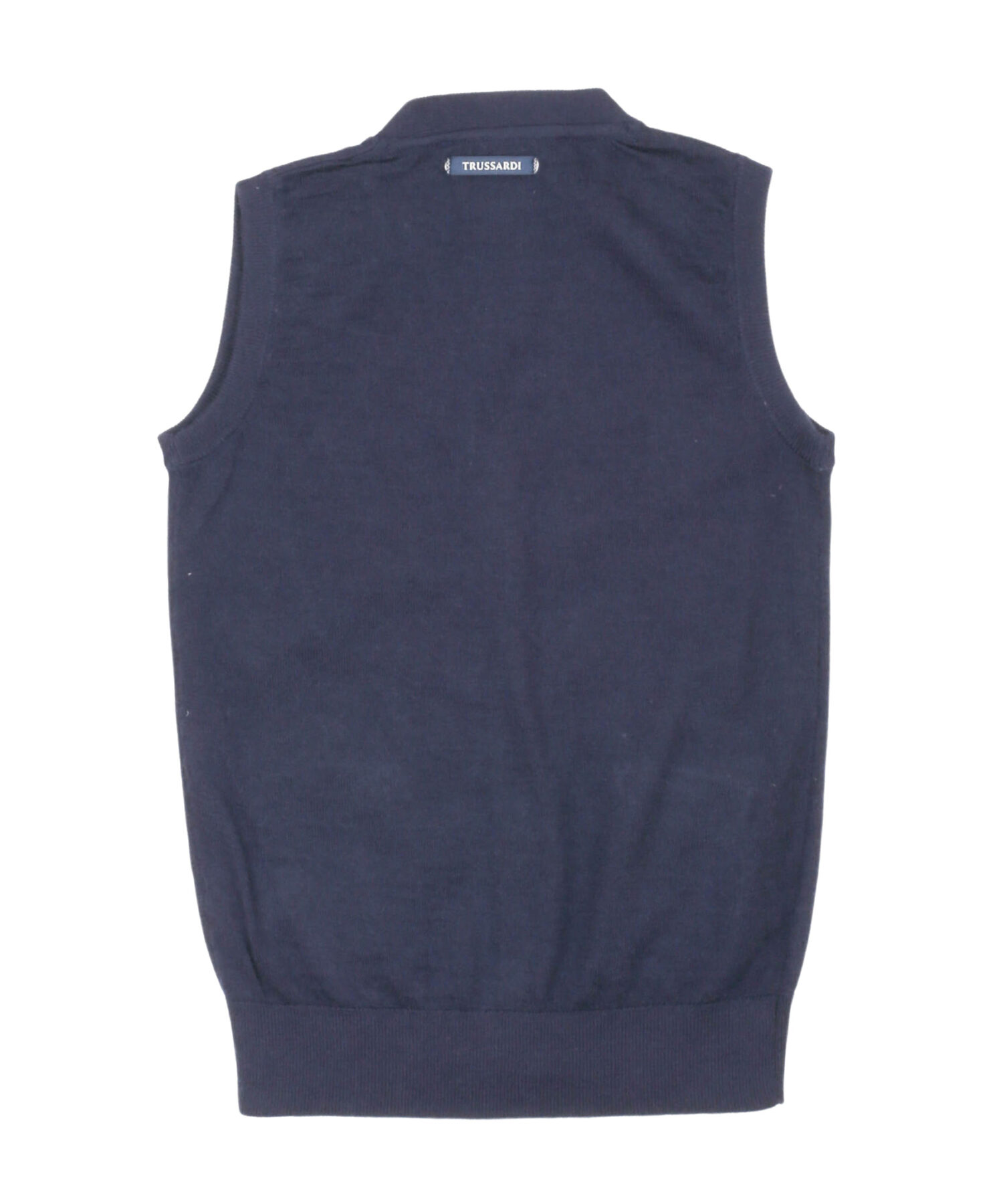 Alternative view of Gilet Bambino Trussardi blue navy