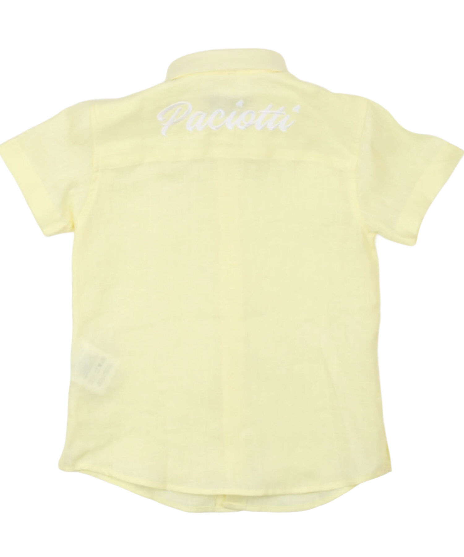 Alternative view of Camicie Bambino Paciotti giallo
