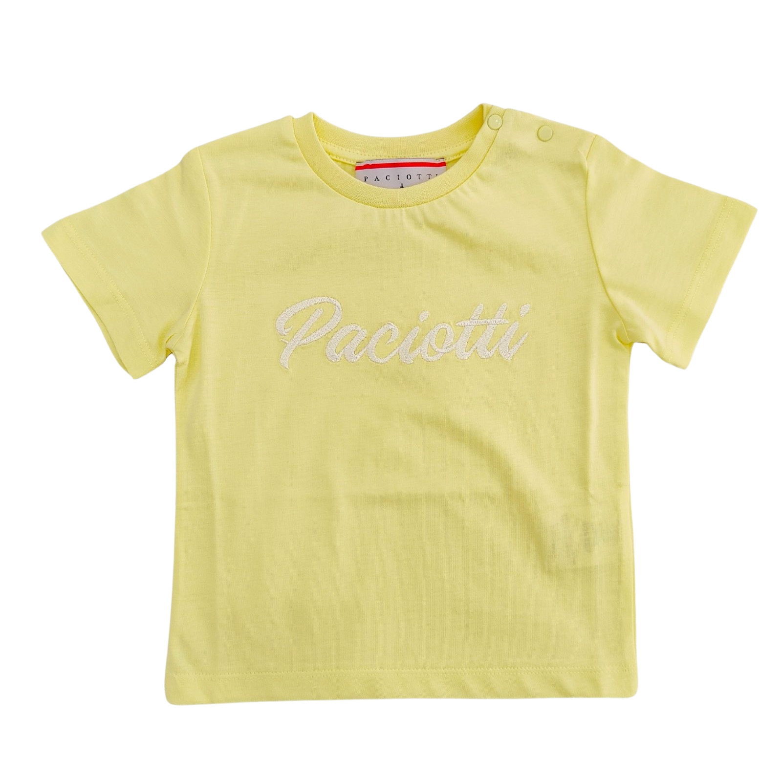 T-Shirt Bambino Paciotti giallo